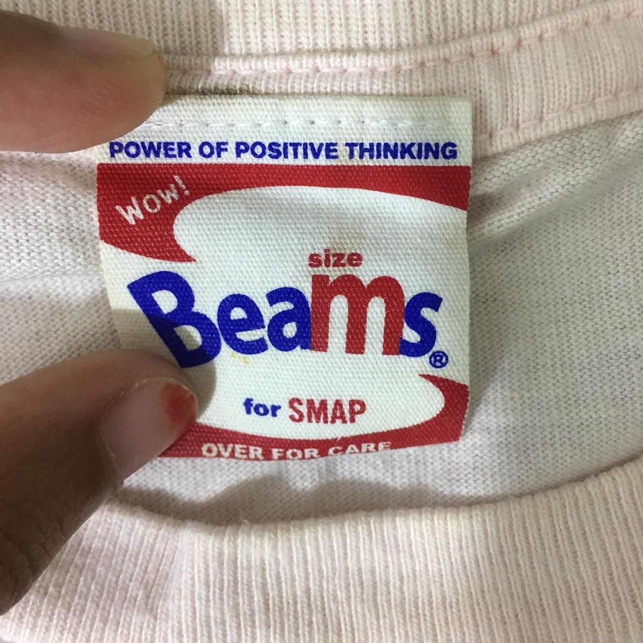 Beams Plus Vtg BEAMS x SMAP JAPAN Band J Pop Pink Tee Shirt Idol Size S / US 4 / IT 40 - 3 Thumbnail
