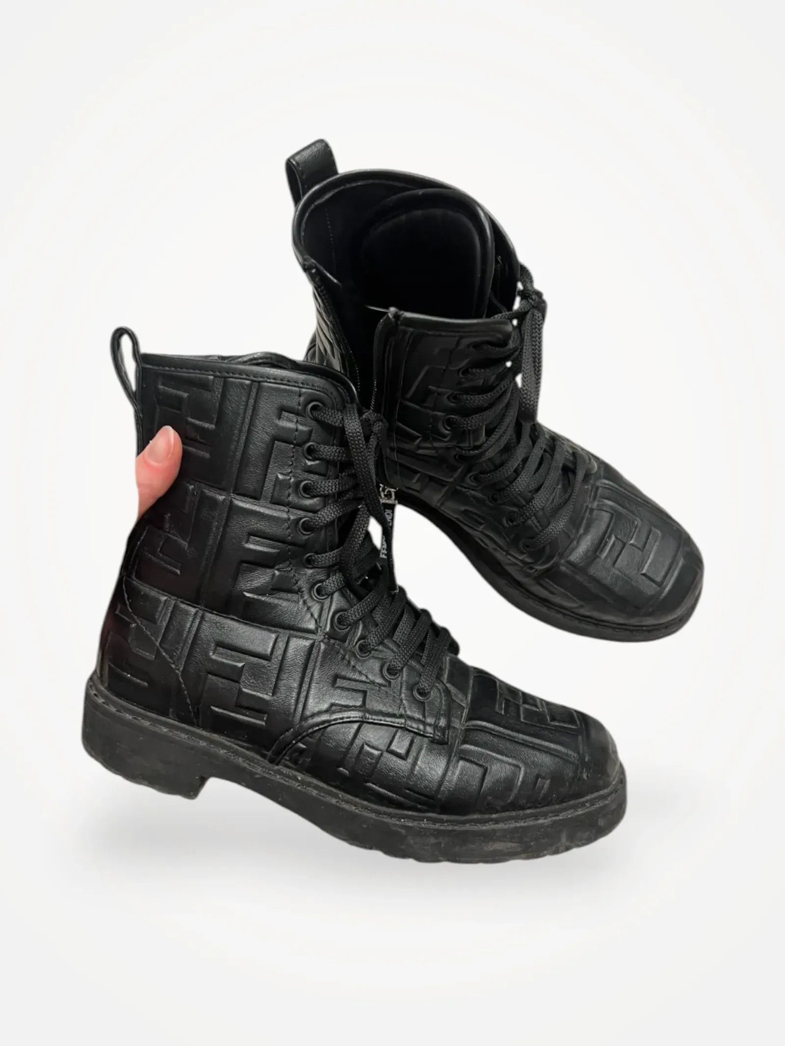 Fendi Fendi Fendi Biker boots Boots Size US 6 / IT 36 - 1 Thumbnail