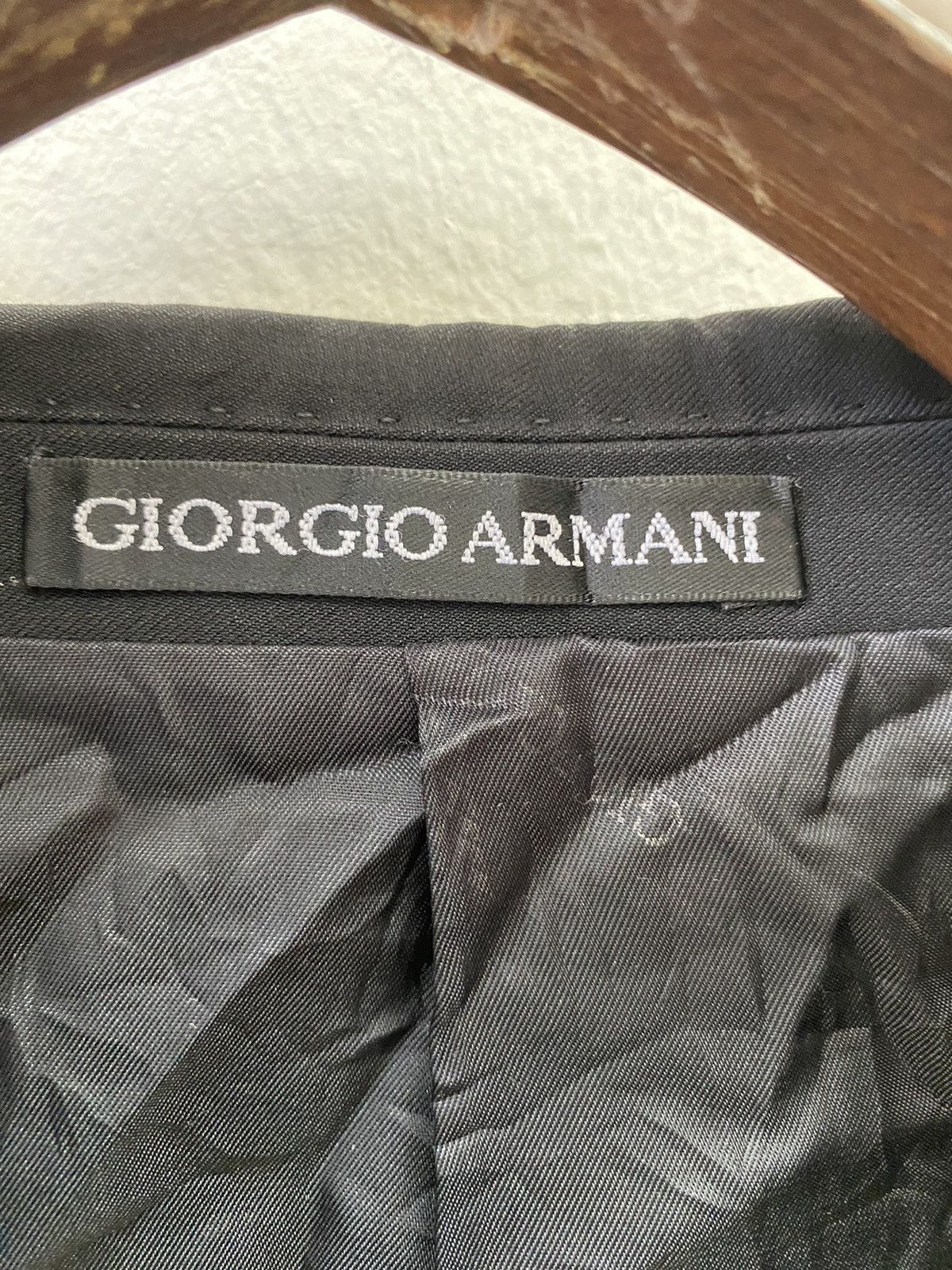 Giorgio Armani Vintage Giorgio Armani Blazer Coat Jacket Made In Italy Size US L / EU 52-54 / 3 - 4 Thumbnail