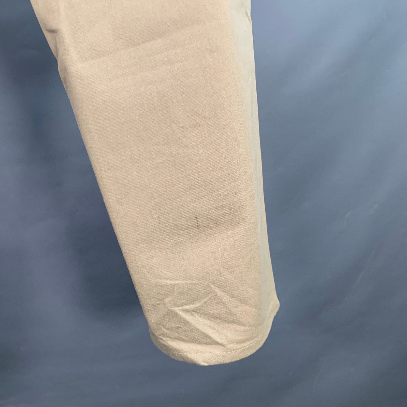 Prada 34 Khaki Twill Cotton Classic Fit Tapered Button Fly Jeans Size US 34 / EU 50 - 5 Thumbnail
