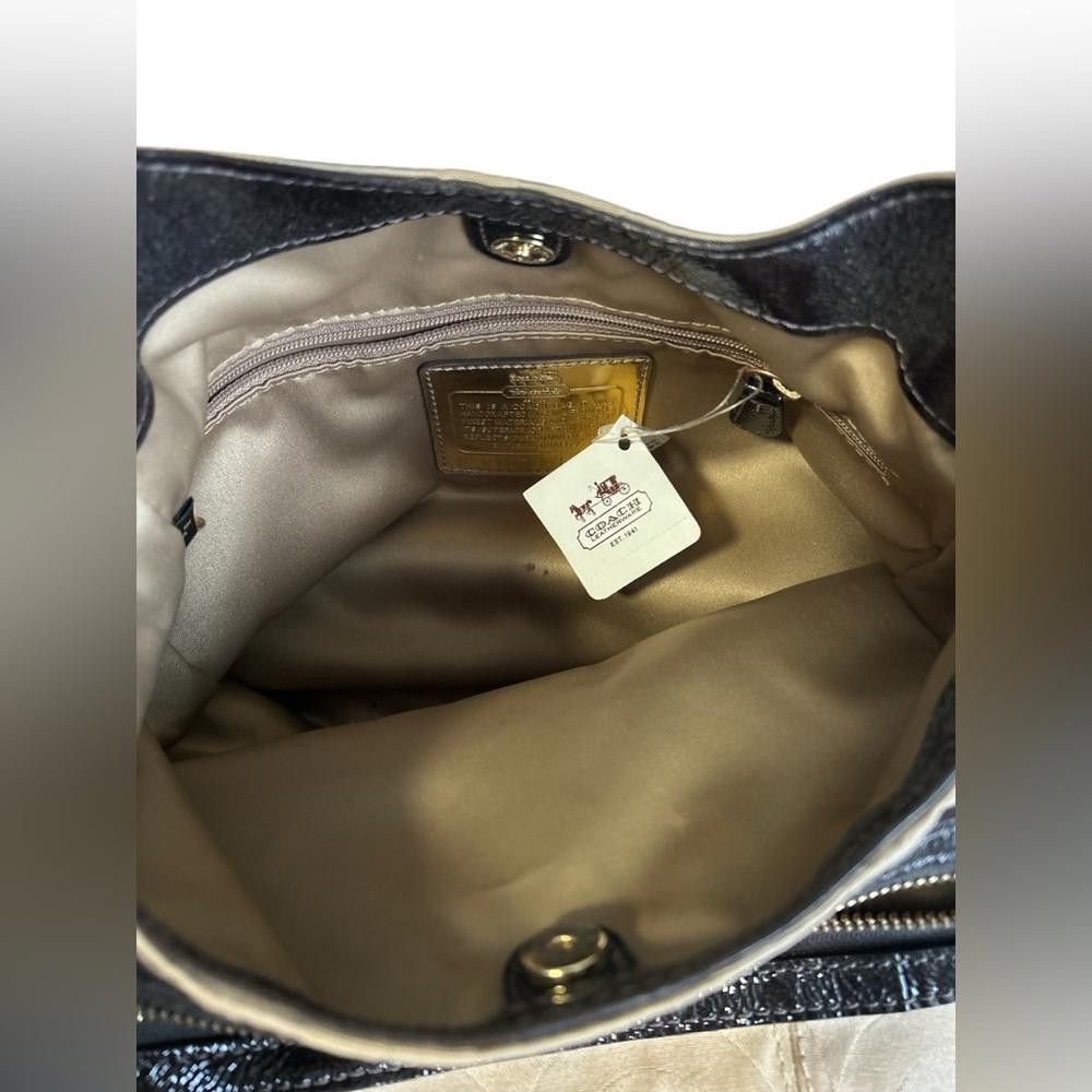 Coach Coach Signature C Beige & Brown Leather Hobo Bag Size ONE SIZE - 5 Thumbnail