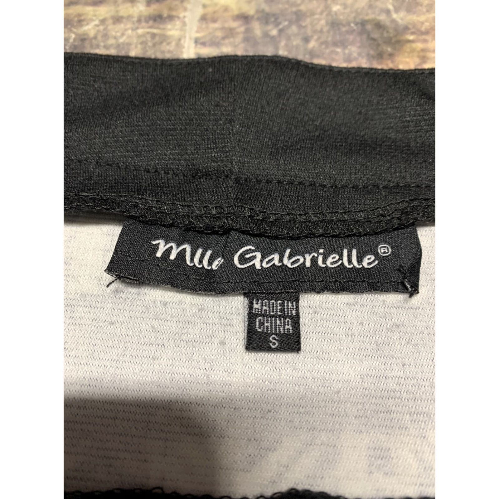 Vintage Mlle Gabrielle Black Plaid 3/4 Sleeve Pullover Dress Size Small Women’s Knee Length Limited Belt Not Included Size S / US 4 / IT 40 - 3 Thumbnail