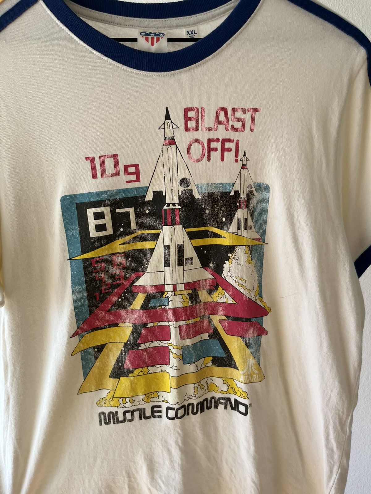 Vintage Atari Game Missile Command retro Tee Size US S / EU 44-46 / 1 - 4 Thumbnail