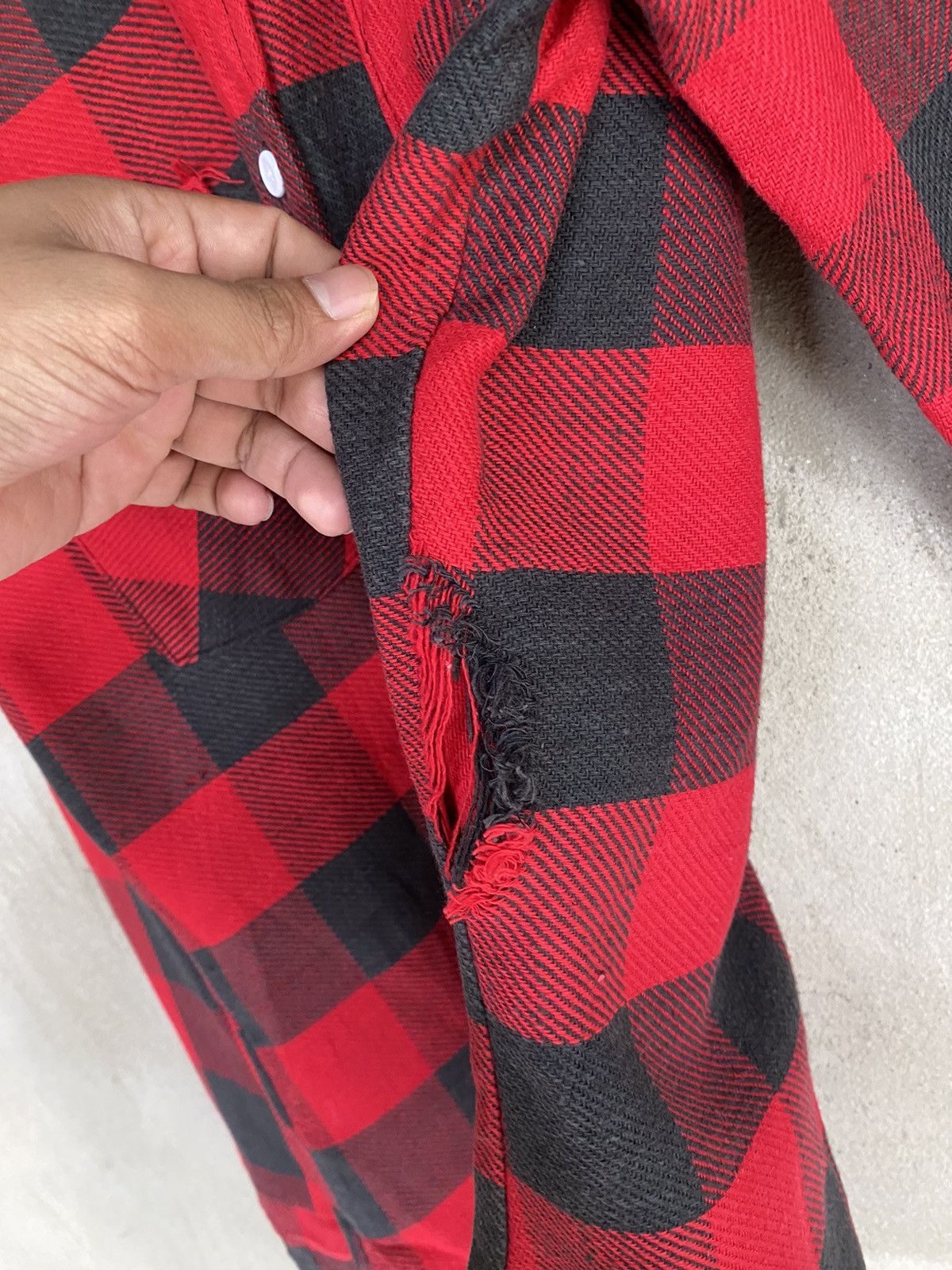 Big Mac Vintage Big Mac J.C Penney Plaid Tartan Flannel Shirt Size US S / EU 44-46 / 1 - 7 Thumbnail