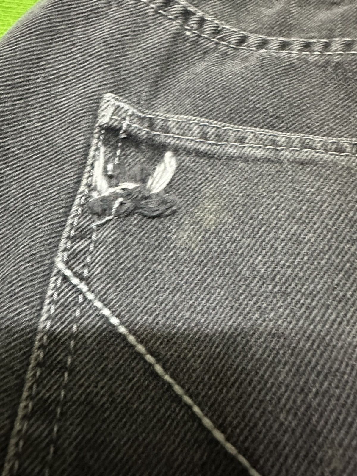 Pelle Pelle Pelle pelle baggy distressed denim pants Size US 39 - 8 Thumbnail