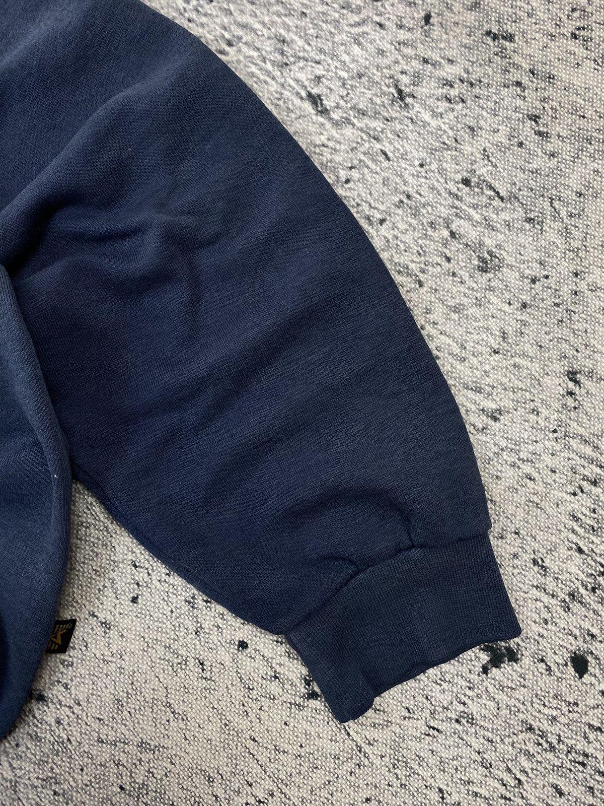Alpha Industries × Vintage Vintage Sweatshirt Alpha Industries Army 90’ boxy Streetwear Size US XL / EU 56 / 4 - 9 Thumbnail