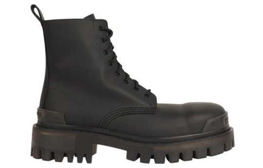 Balenciaga o1mt1gz0825 Strike 20mm Boots in Black Size US 7 / IT 37 - 2 Thumbnail
