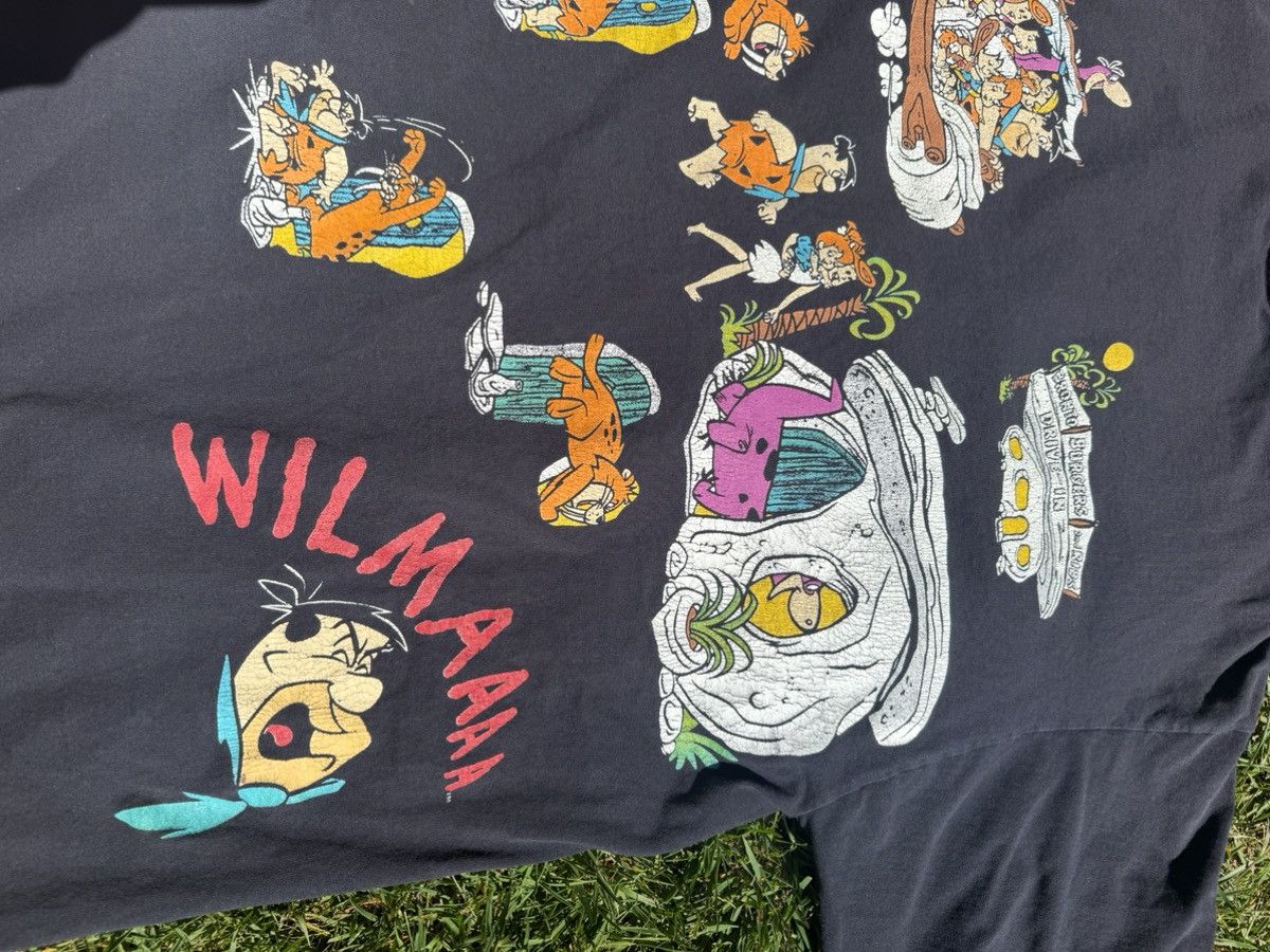 Vintage 1994 Vintage Flintstones all over print Size US XL / EU 56 / 4 - 4 Thumbnail