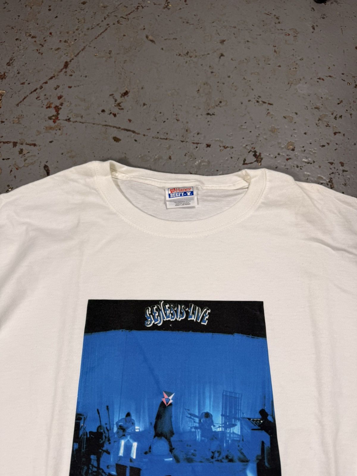 Other Vintage Genesis Live Longsleeve Print Tee Size US L / EU 52-54 / 3 - 3 Thumbnail