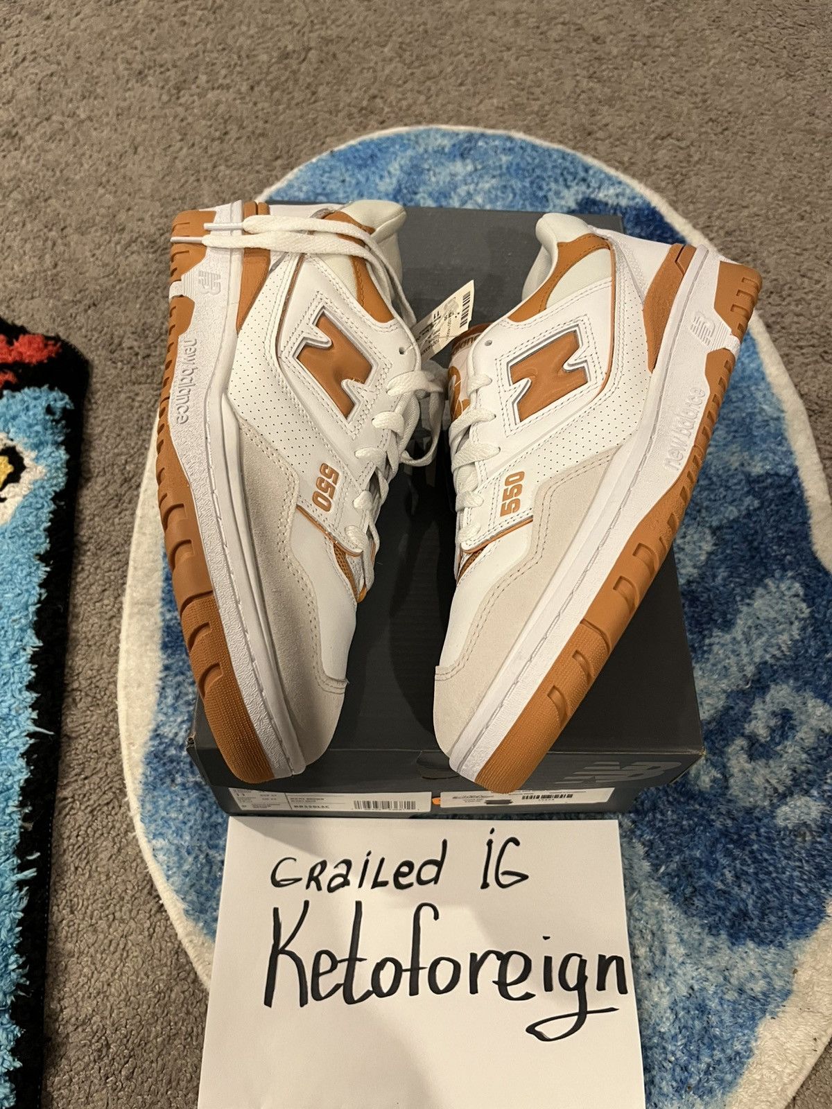 New Balance New Balance 550 Burnt orange Size US 11 / EU 44 - 2 Thumbnail
