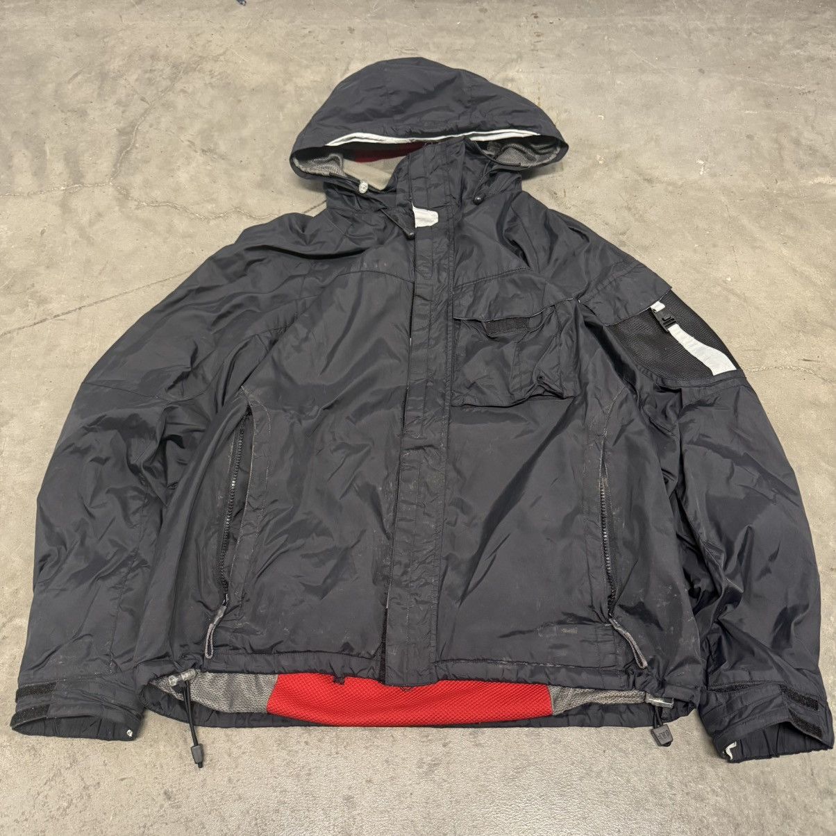 Gap Y2K/2000s Grunge Black Gap Gortex Technical Gorpcore Jacket Size US M / EU 48-50 / 2 - 5 Thumbnail