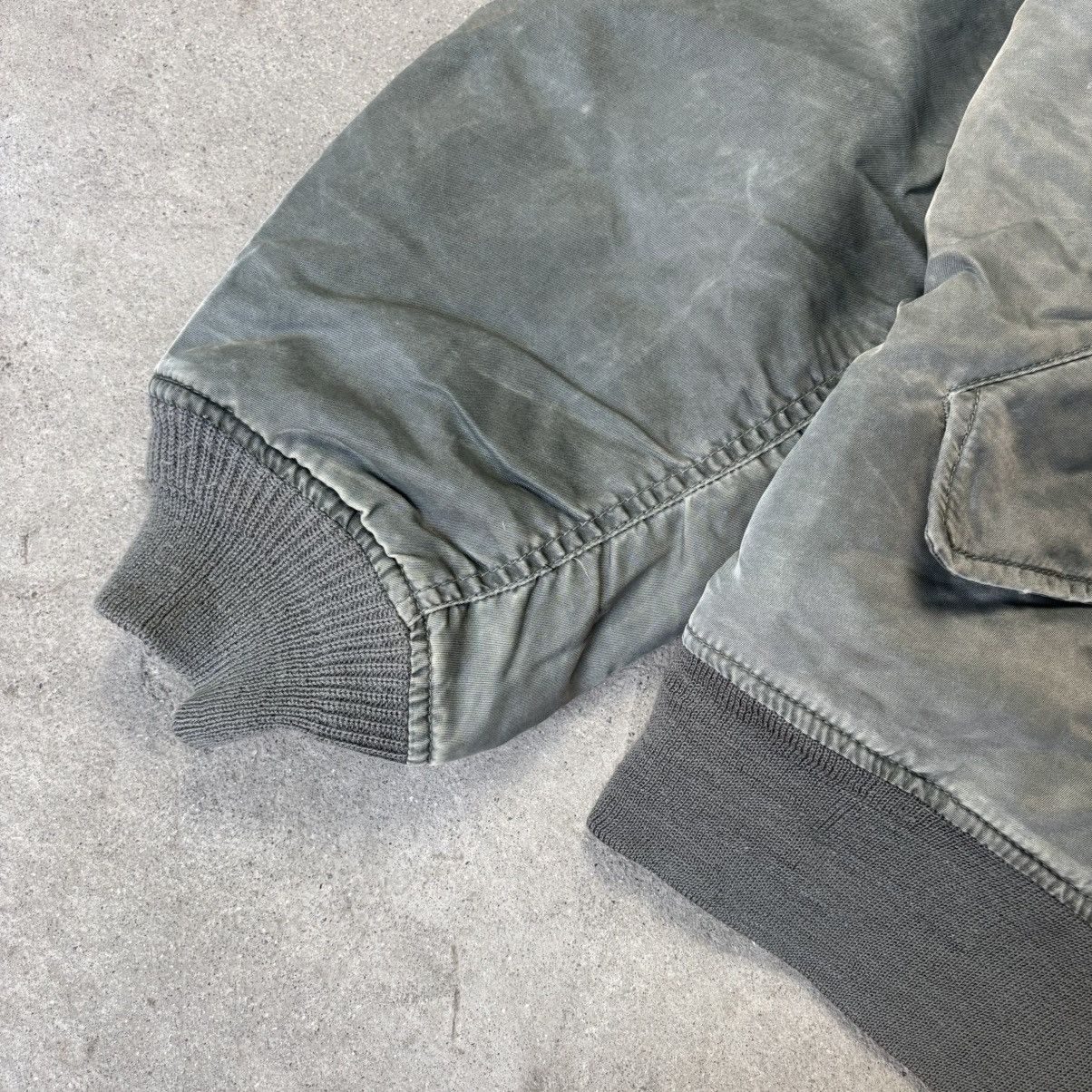 Vintage Vintage Vietnam USAAF US Airfare MA-1 Military bomber Jacket Size US L / EU 52-54 / 3 - 3 Thumbnail