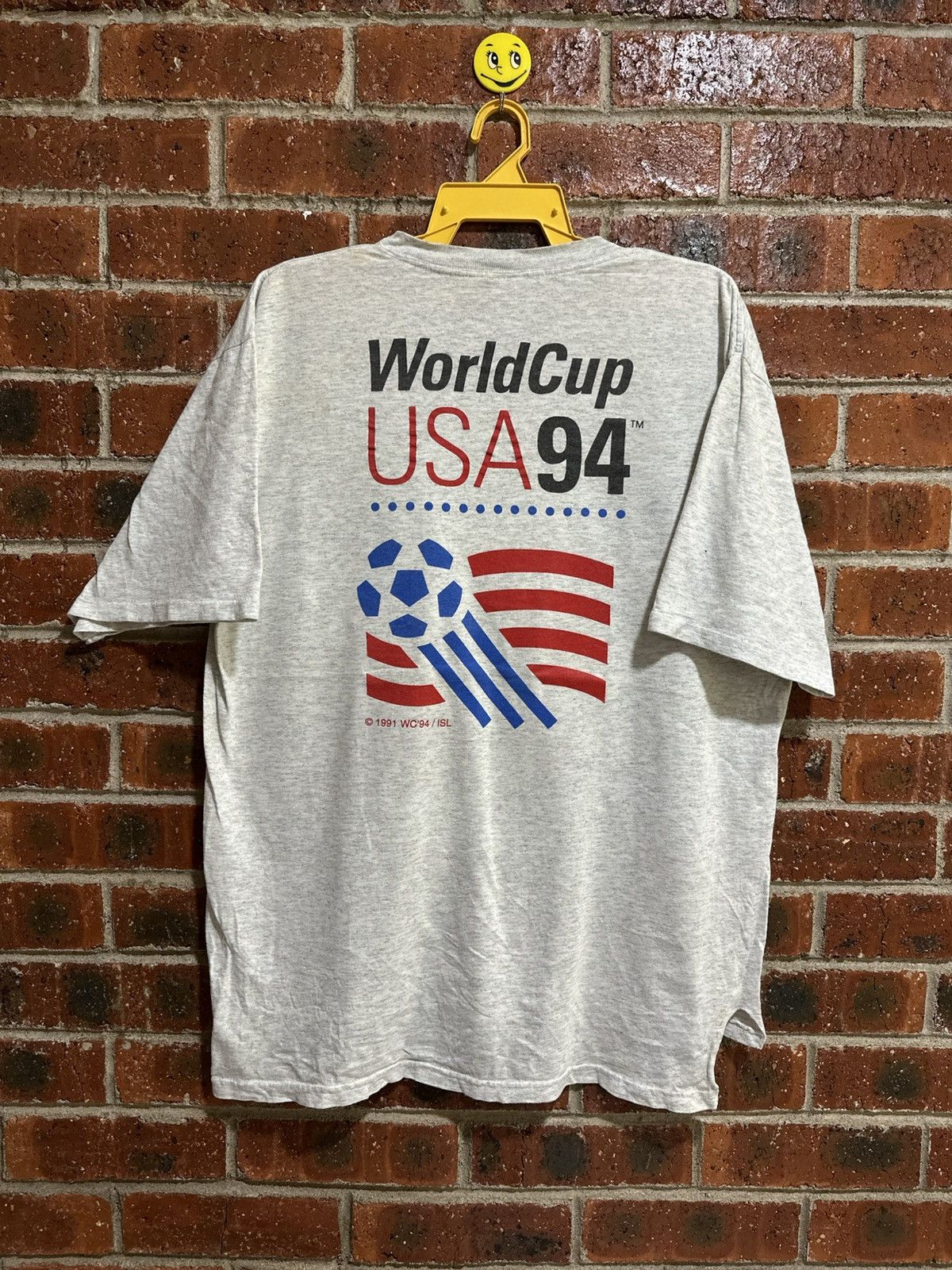 Salem Sportswear Vintage World Cup USA 94 Sun Faded Size US XL / EU 56 / 4 - 1 Thumbnail