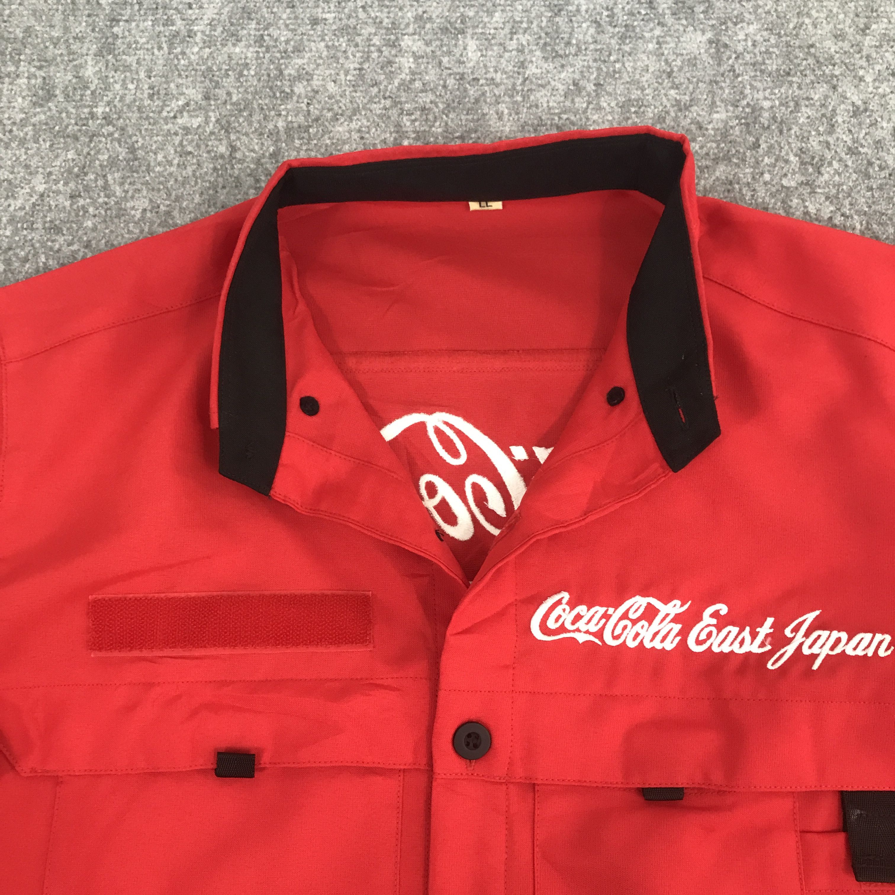 Coca Cola × Japanese Brand Rare Coca Cola Button Up Worker Japan Shirt Size US M / EU 48-50 / 2 - 9 Thumbnail