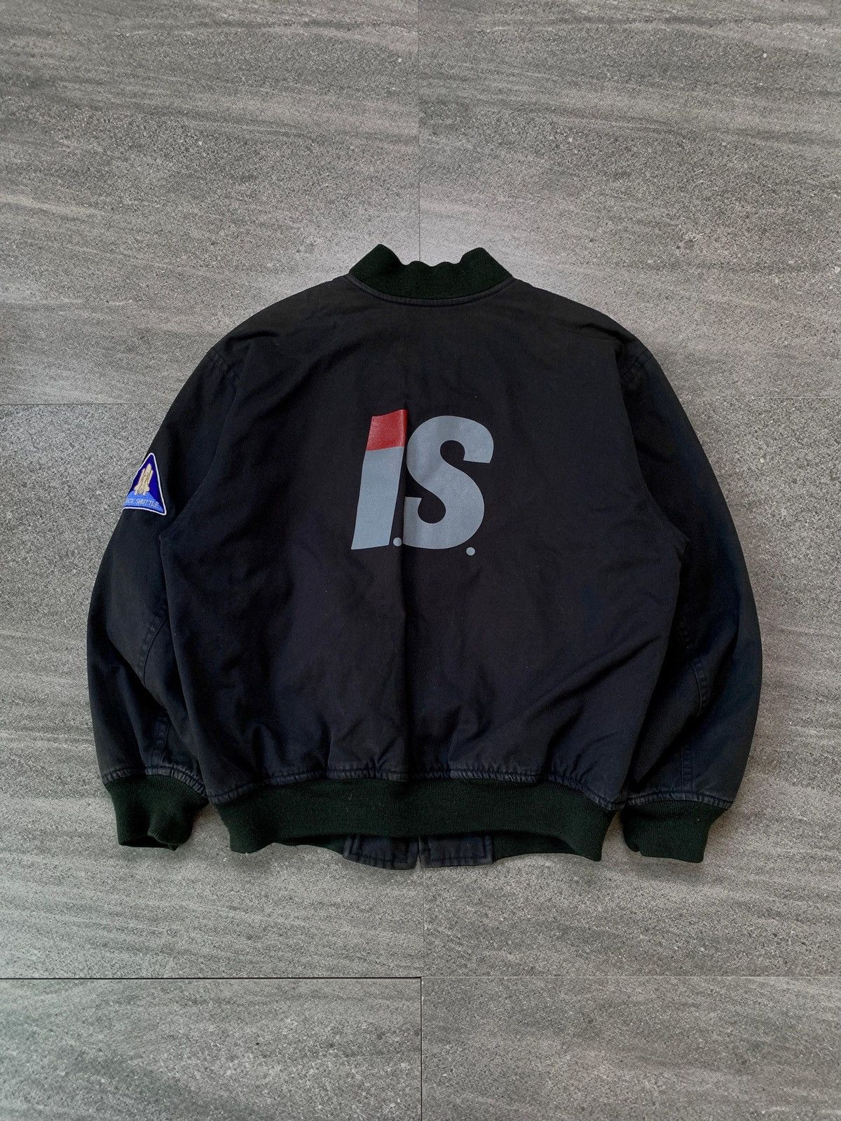 Issey Miyake FREE TAX ! 80s IS Logo Bomber Jacket Size US M / EU 48-50 / 2 - 5 Thumbnail