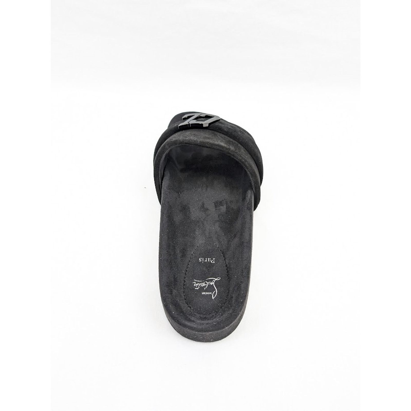 Christian Louboutin o1rshd1 Crosta Varsimule Bizz Flat in Black Size US 13 / EU 46 - 12 Thumbnail