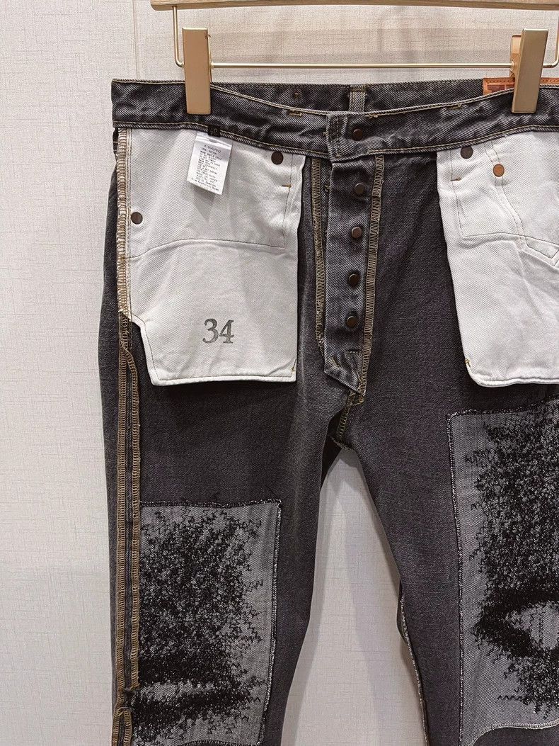 Kapital KAPITAL Monkey CISCO Distressed Denim Jeans Size US 34 / EU 50 - 4 Thumbnail