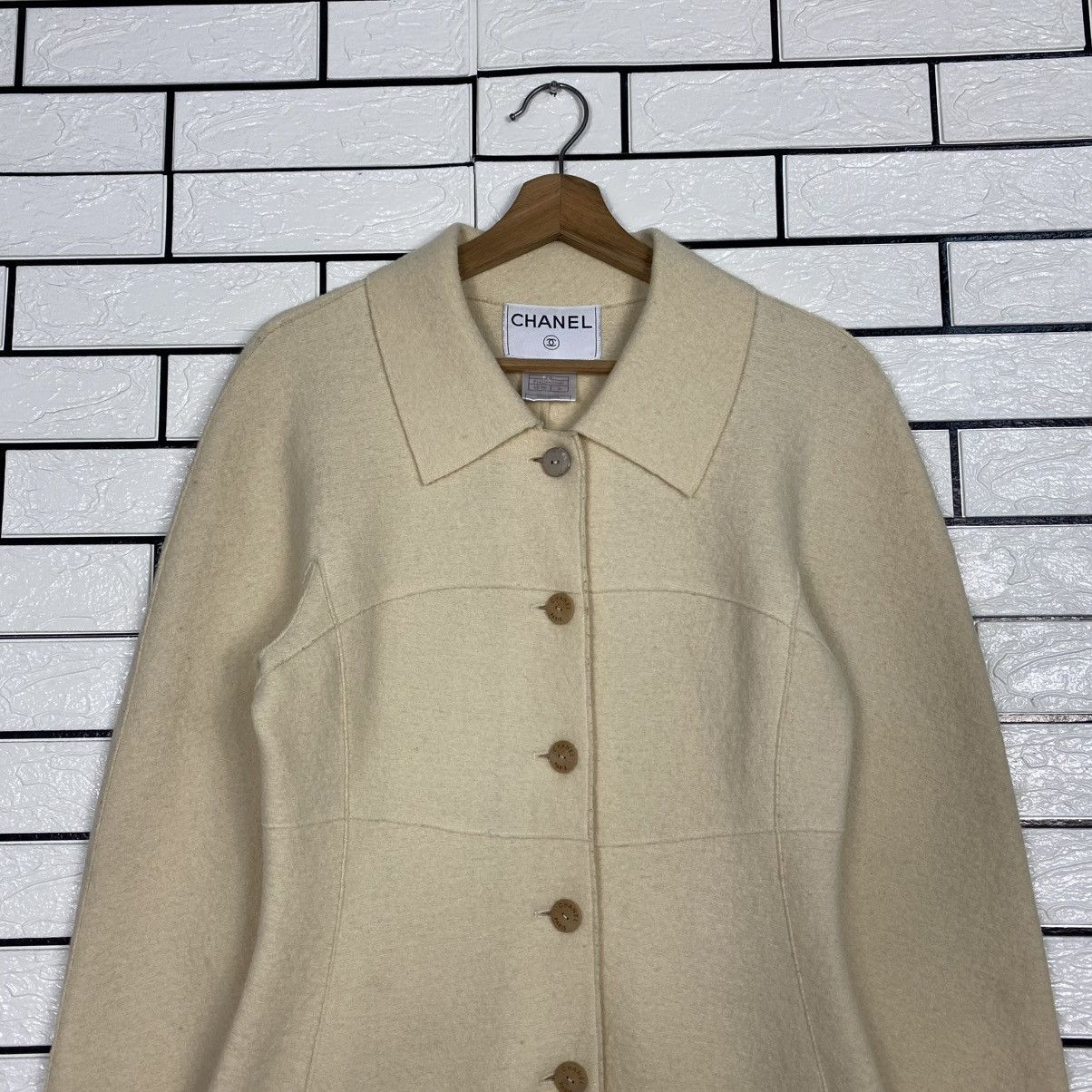 Chanel 🔥VINTAGE LONG JACKET DRESS BUTTON CHANEL WOOL Size XS / US 0-2 / IT 36-38 - 3 Thumbnail