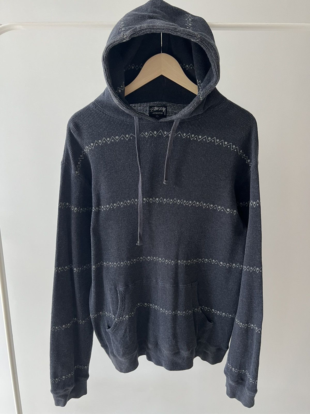 Stussy Vintage Stussy Stripe Hoodie Men’s Made in Hong Kong Large Size US L / EU 52-54 / 3 - 1 Thumbnail