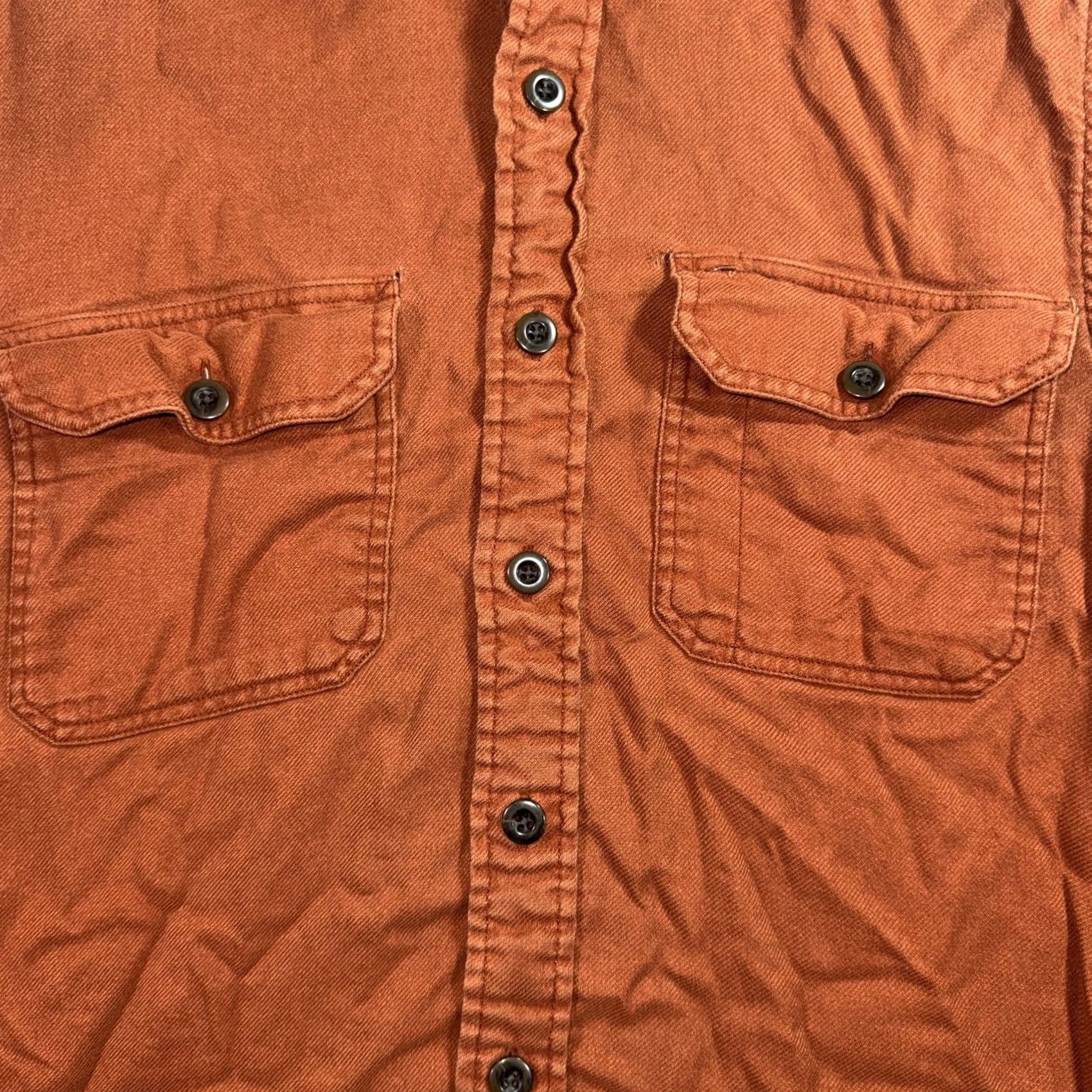 Pendleton Pendleton Shirt Mens Small Orange Twill Burnside Button Front Long Sleeve Casual Size US S / EU 44-46 / 1 - 6 Thumbnail