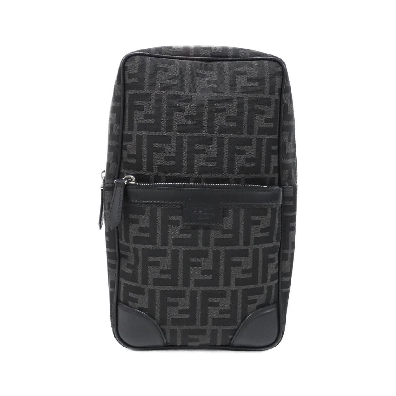 Fendi Fendi Fendi Canvas Leather Shoulder Bag Leather Shoulder Bag 7VZ064AG0M DUTY FREE for USA Size ONE SIZE - 1 Thumbnail