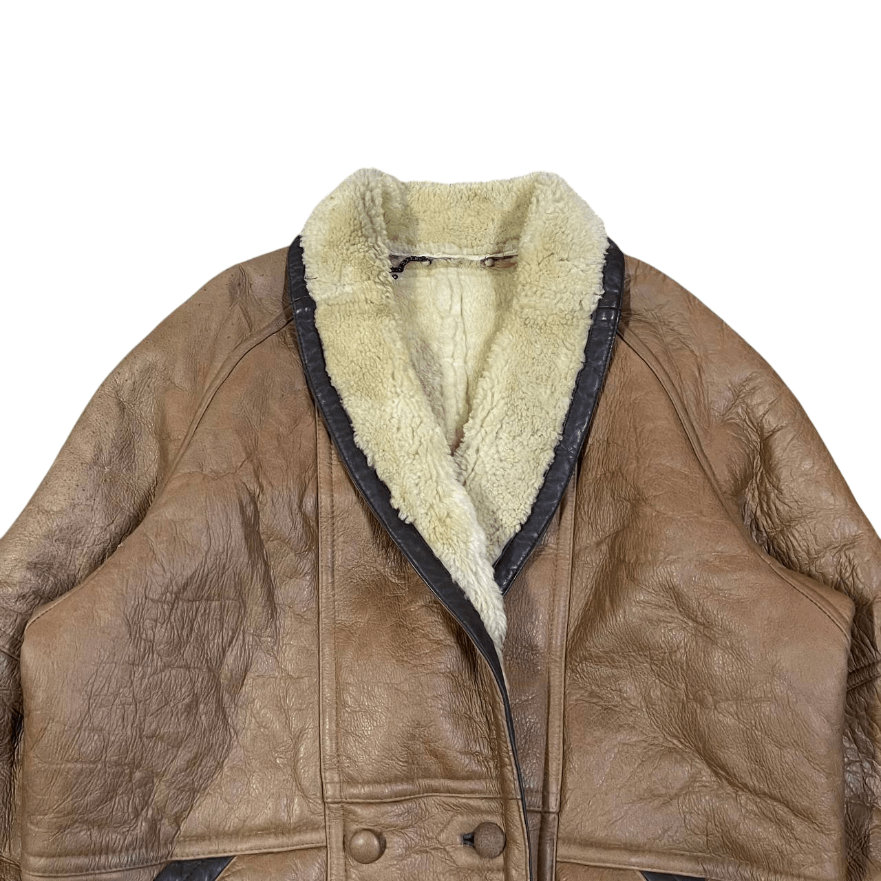 Otto Vintage Otto Collection Leather Jacket Shearling Size US M / EU 48-50 / 2 - 2 Thumbnail