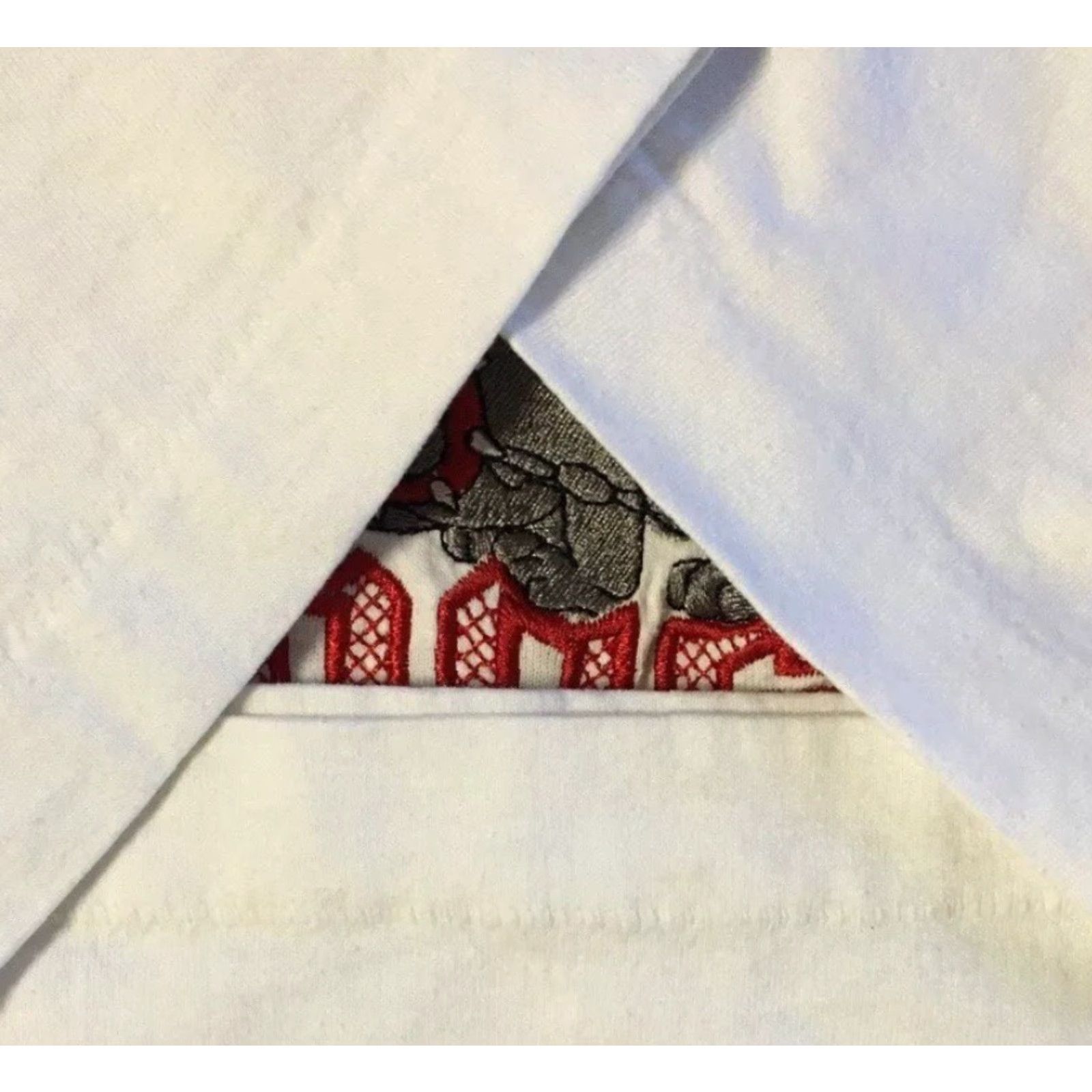 Vintage VINTAGE Kilgore Bulldogs Shirt Mens L White 90s Grunge/College/Track USA Made in USA Short Sleeve Single Stitch Size US L / EU 52-54 / 3 - 5 Thumbnail