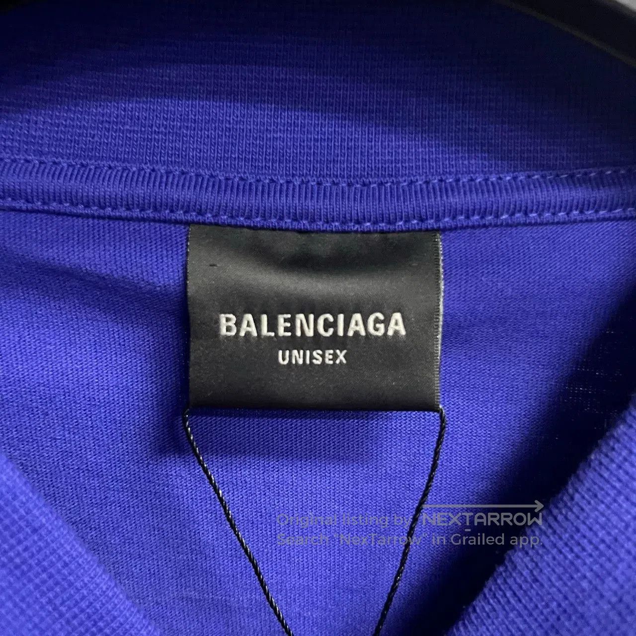 Balenciaga Balenciaga 24 Blue Logo Short. Size US S / EU 44-46 / 1 - 4 Thumbnail