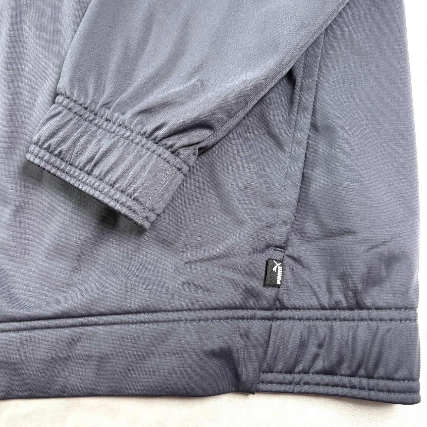 Puma Puma Track Jacket Mens 2XL Gray Full Zip Performance Casual Stretch NEW Size US XXL / EU 58 / 5 - 2 Thumbnail