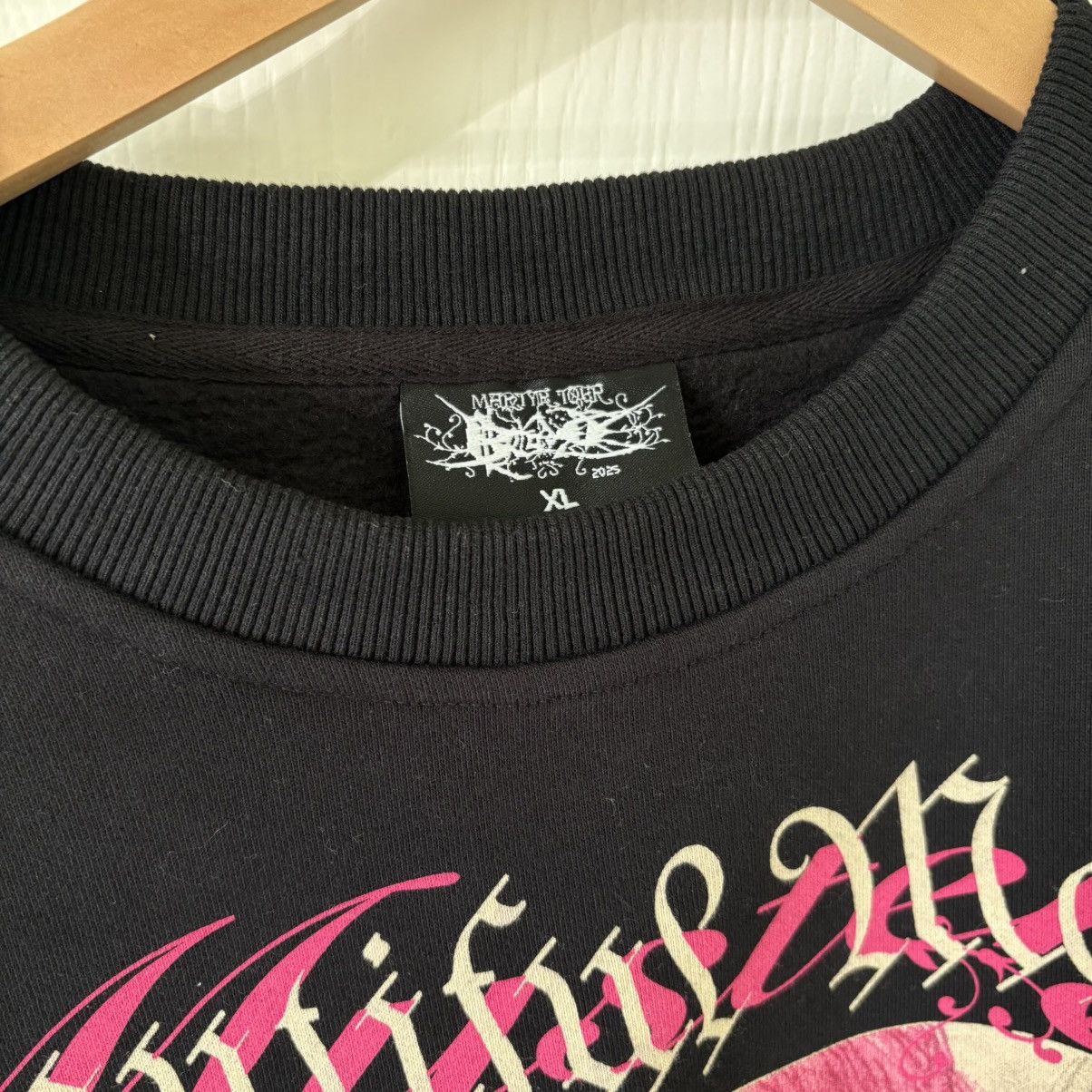 Drain Gang Bladee Beautiful Martyr crewneck Hoodie Size US XL / EU 56 / 4 - 5 Thumbnail