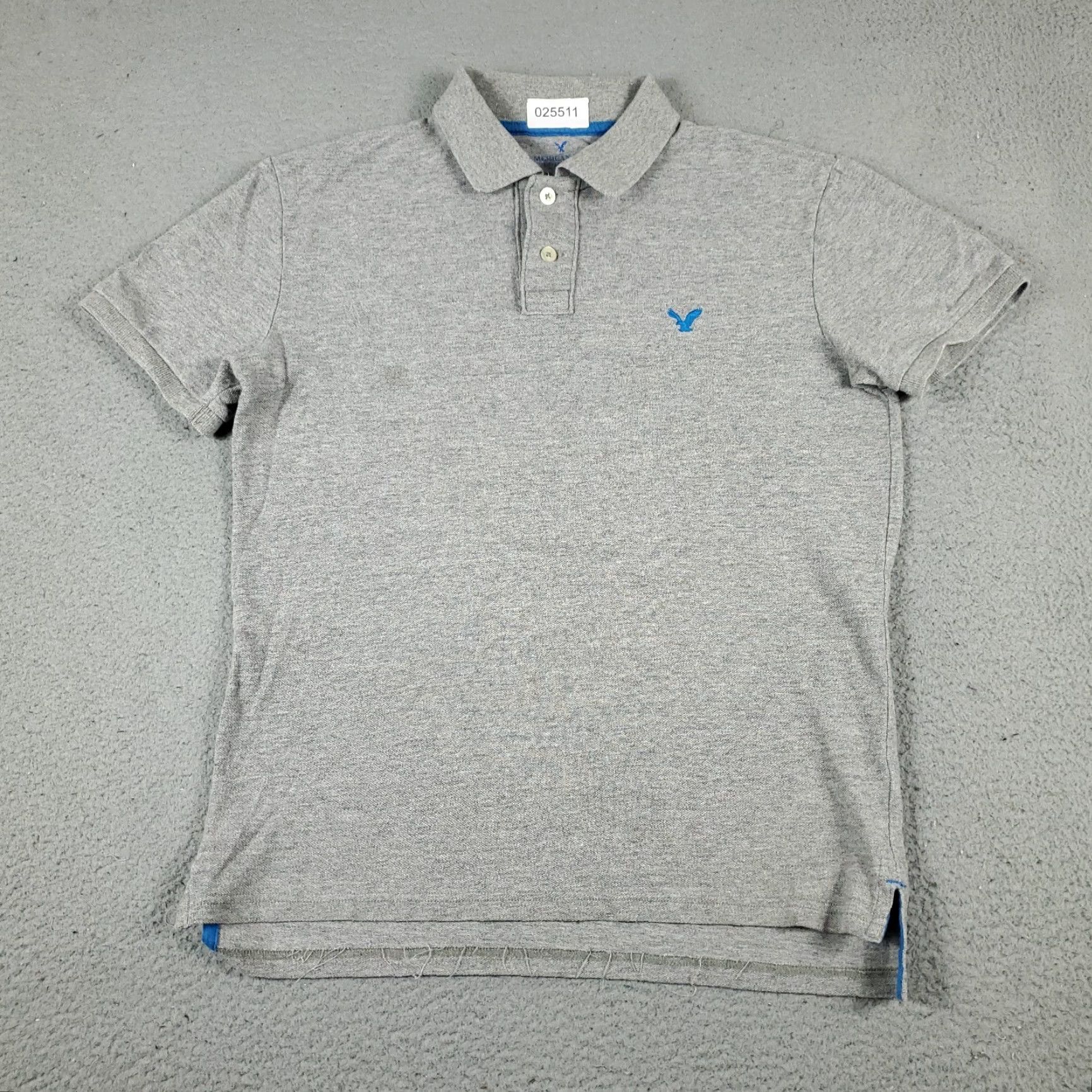 American Eagle Outfitters VINTAGE American Eagle Polo Shirt Men’s Small Gray Short Sleeve Adult Polo Casual Classic Shirt S Gray Personalization: None Size US S / EU 44-46 / 1 - 3 Thumbnail
