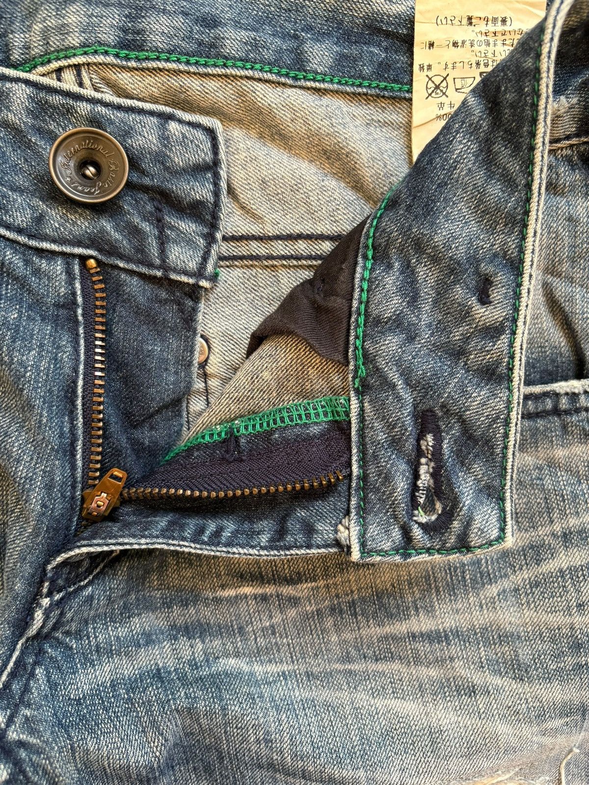 Japanese Brand Vintage Japanese Brand Patches Distressed Ripped Jeans Size 30" / US 8 / IT 44 - 9 Thumbnail