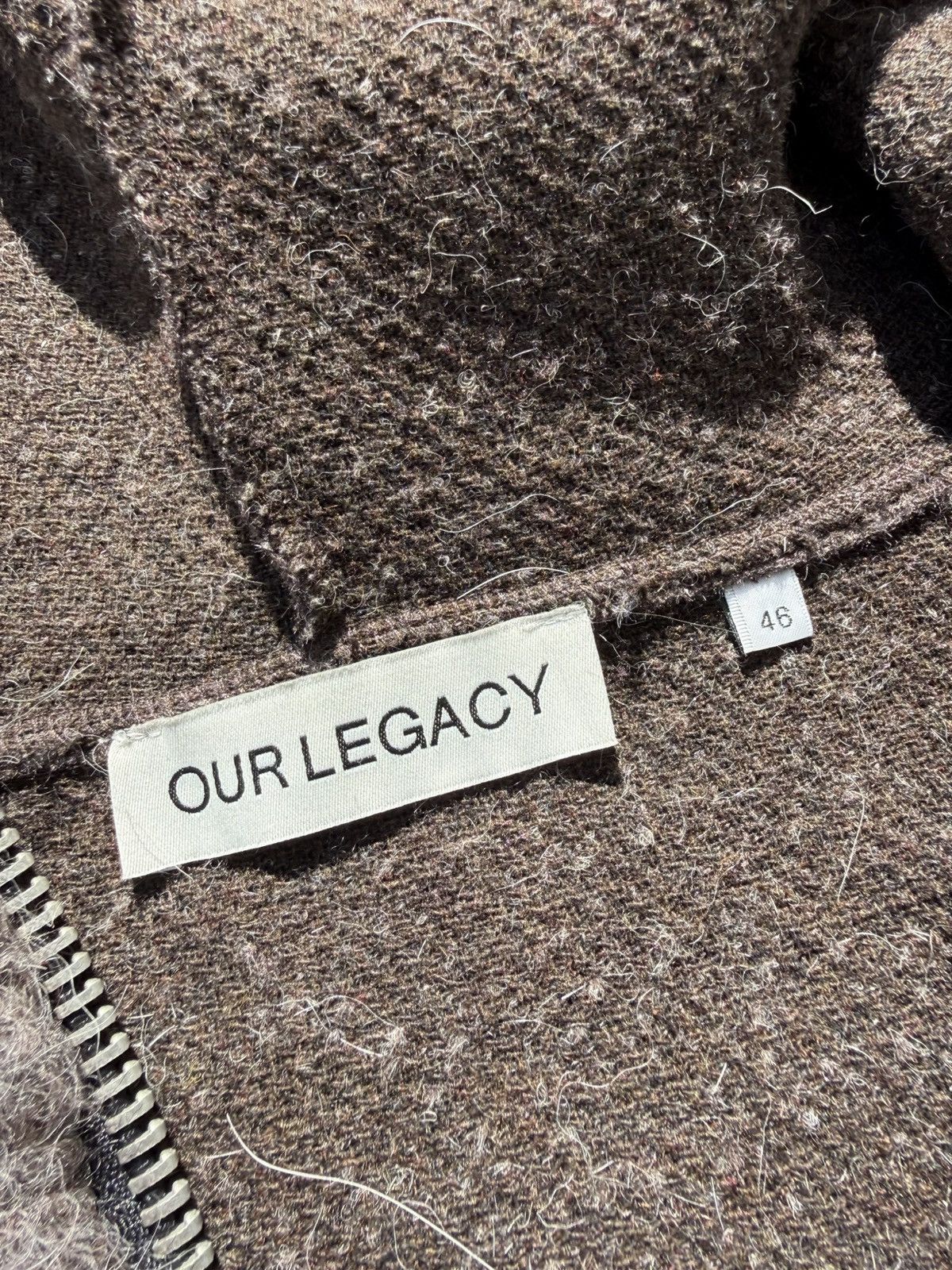 Our Legacy Our Legacy Full Zip Hoodie Grey Size US S / EU 44-46 / 1 - 3 Thumbnail