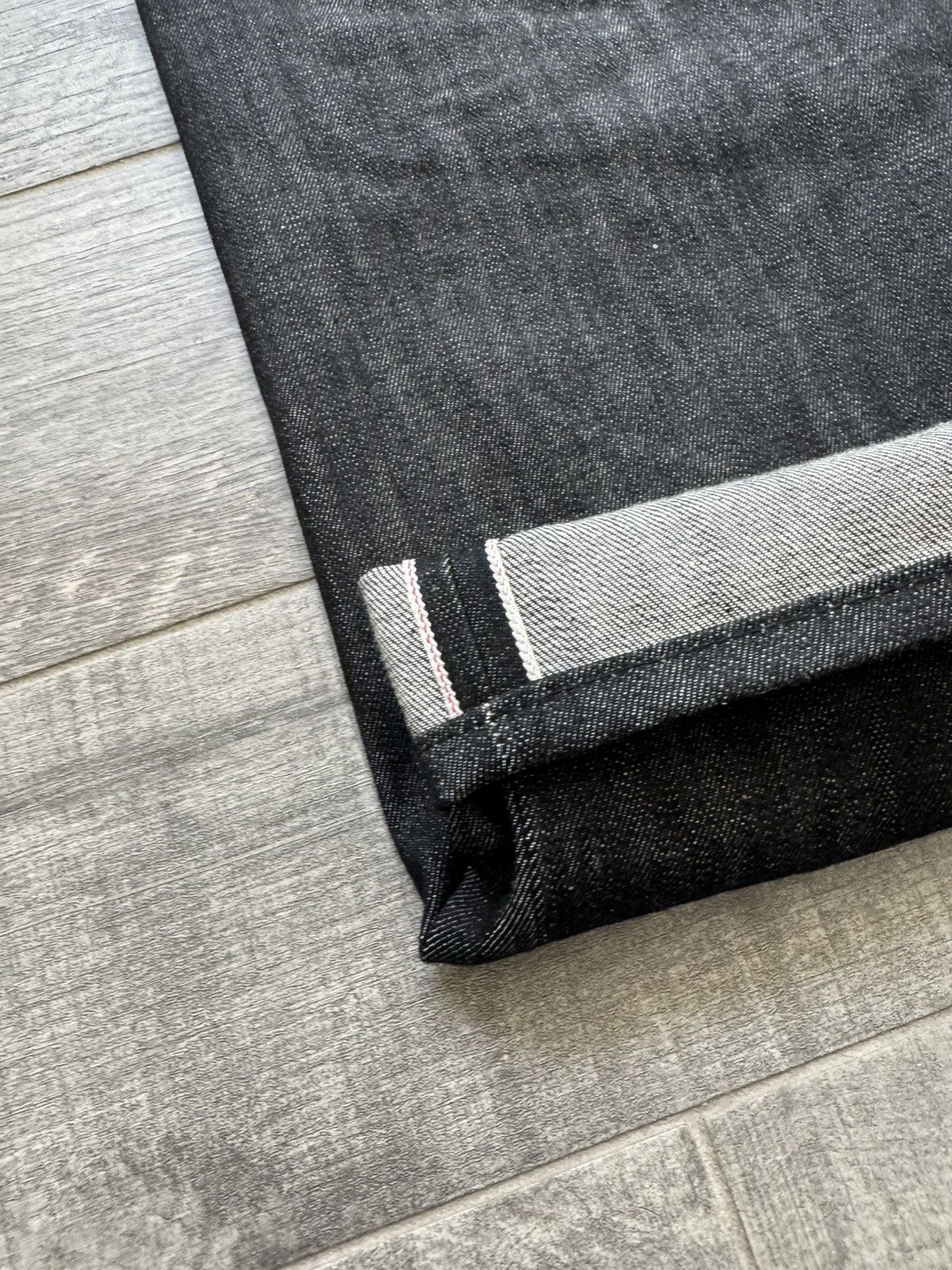 Other BERLINC Black Japanese Selvedge Denim Relax Fit (32x30) Size US 30 / EU 46 - 4 Thumbnail
