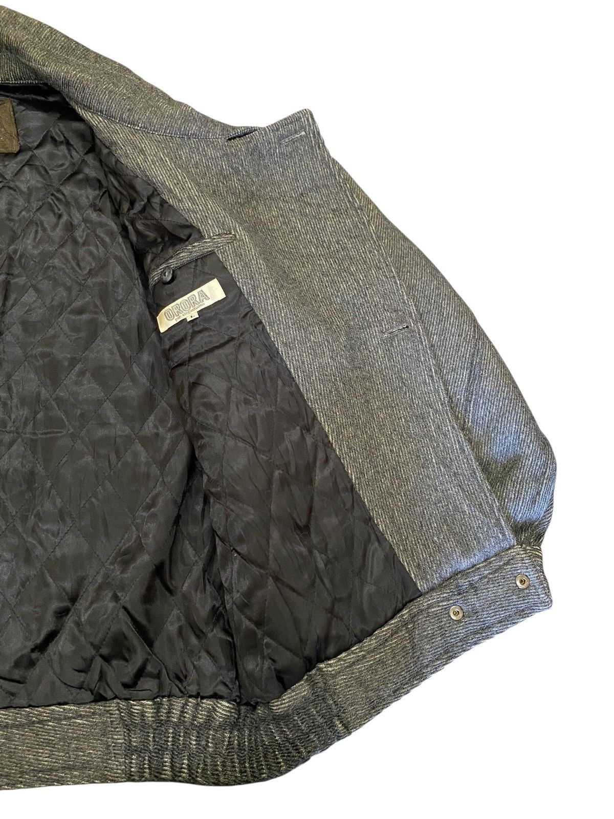 Issey Miyake VTG 80s ORORA Wool Jacket Bomber Issey Miyake Style Size US L / EU 52-54 / 3 - 9 Thumbnail