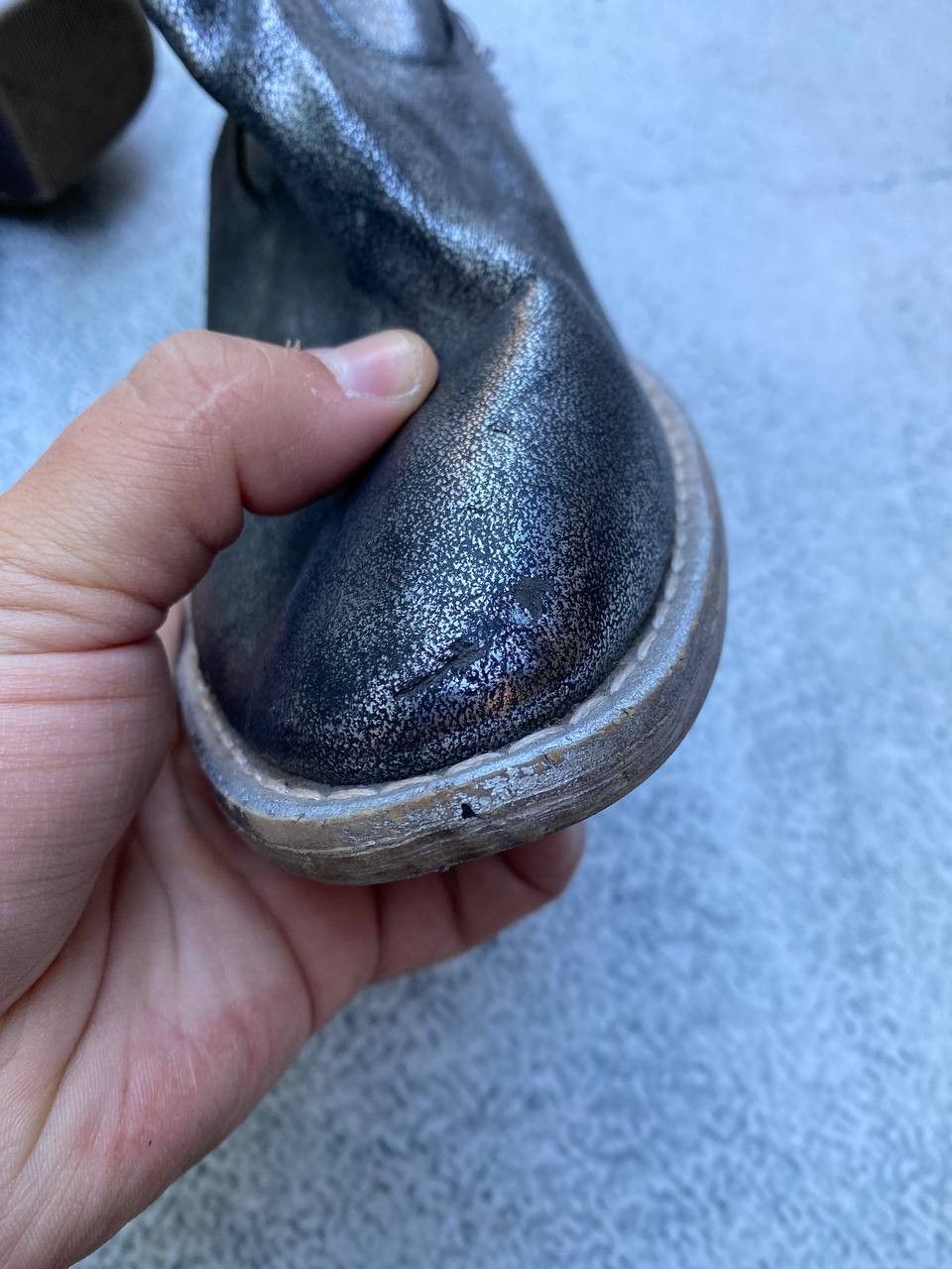 If Six Was Nine Vintage As 98 Rick Owens style Faded Cowboy Biker High Boots Size US 6 / EU 39 - 20 Thumbnail