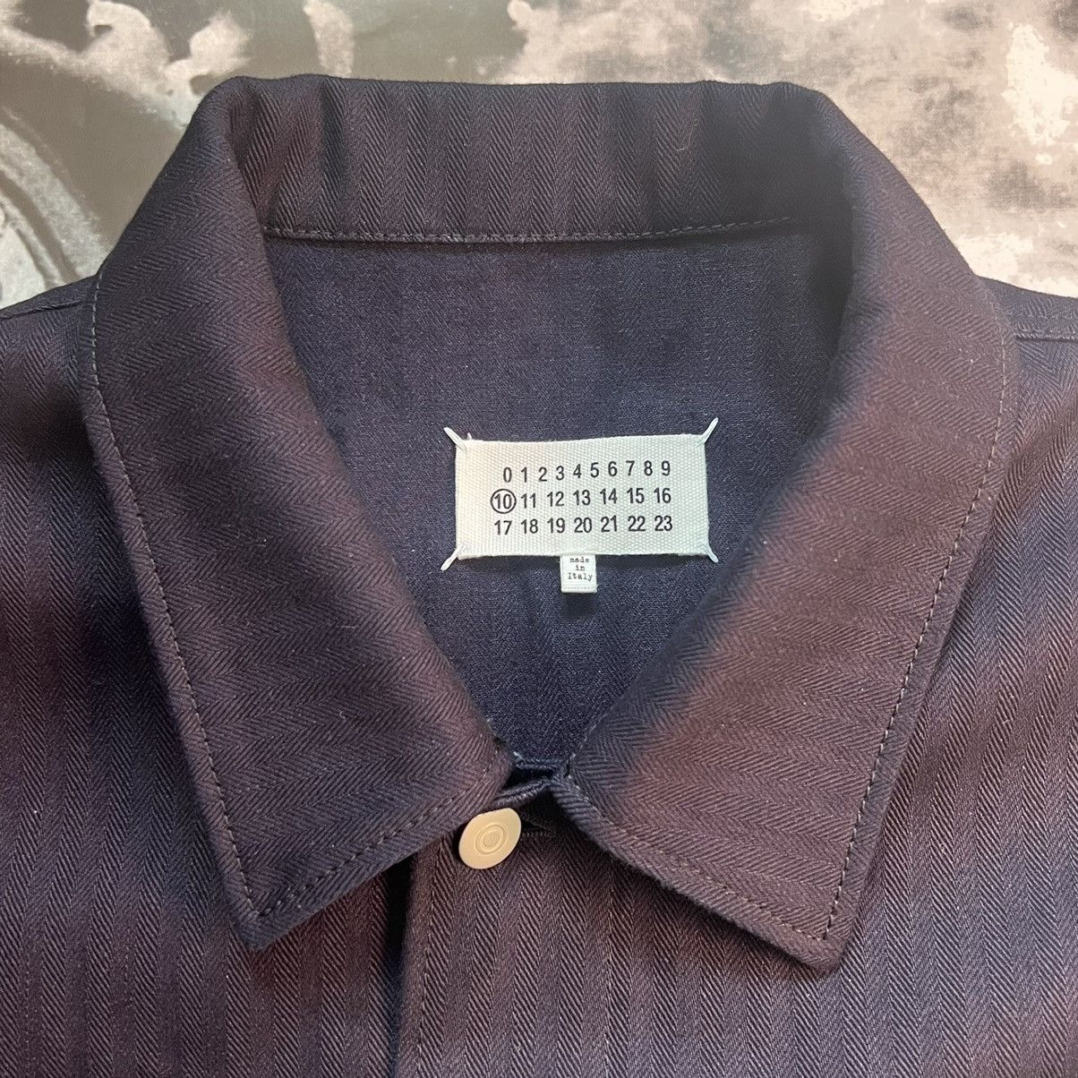 Maison Margiela Maison Margiela Herringbone Chore Work Jacket Size US L / EU 52-54 / 3 - 5 Thumbnail