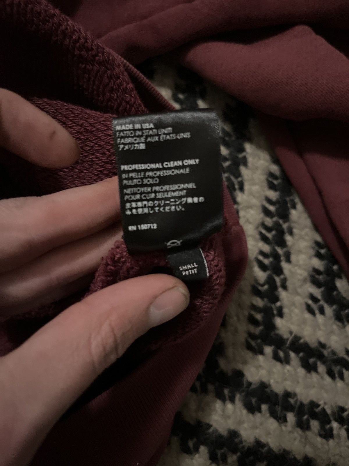 Amiri College Logo Hoodie Size US S / EU 44-46 / 1 - 9 Thumbnail