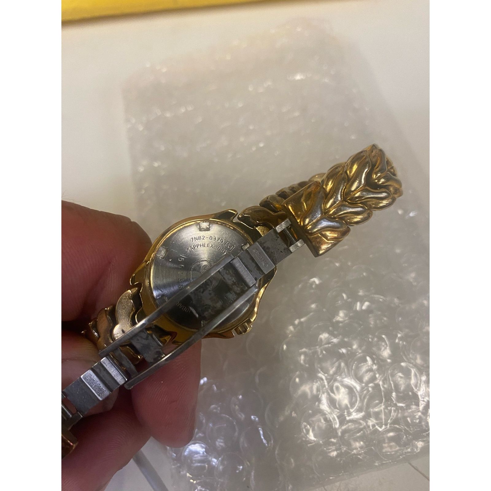 Seiko Vintage Seiko 7N82-0379 Gold Tone Women’s Watch! Size ONE SIZE - 6 Thumbnail