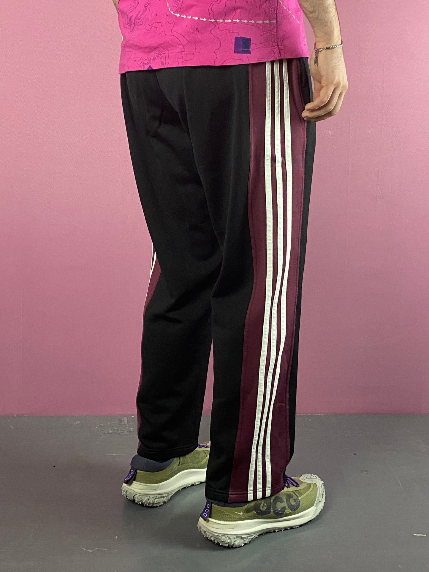 Adidas × Vintage 90s Adidas Vintage Men's Track Pants - M Size US 34 / EU 50 - 5 Thumbnail