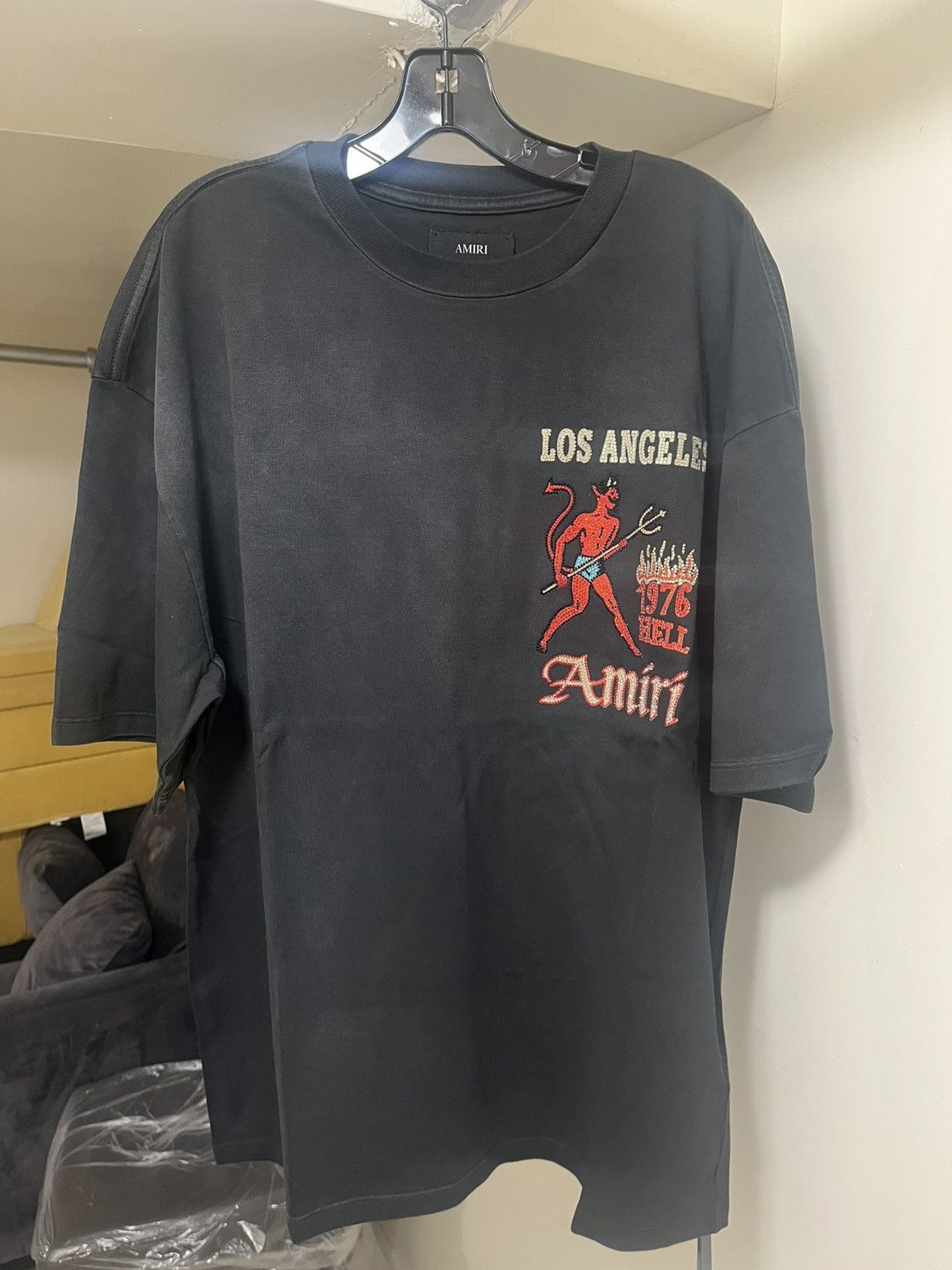 Amiri Amiri Crystal Sinners Tee Sz Large Size US L / EU 52-54 / 3 - 5 Thumbnail