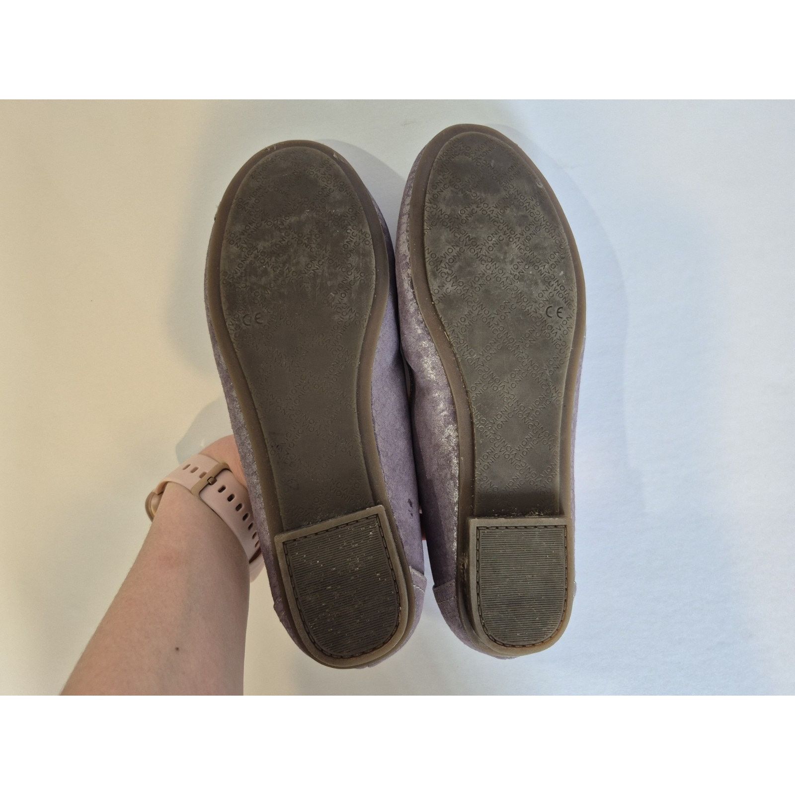 Vionic Vionic Spark Caroll Ballet Flats Lilac Metallic Size 8.5 Size US 8.5 / IT 38.5 - 6 Thumbnail