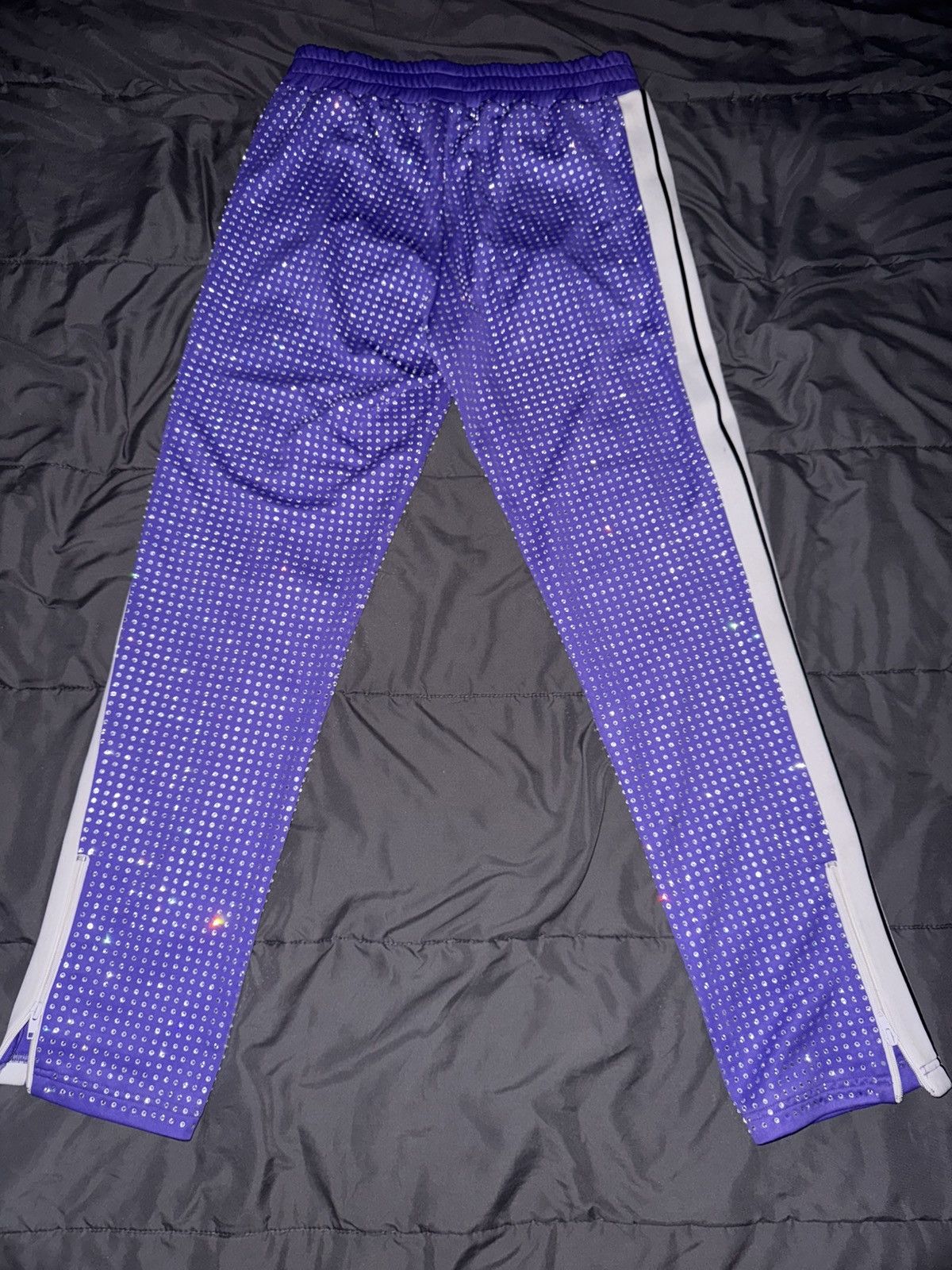 Palm Angels Custom Swarovski palm angels track pants Size US 32 / EU 48 - 2 Thumbnail