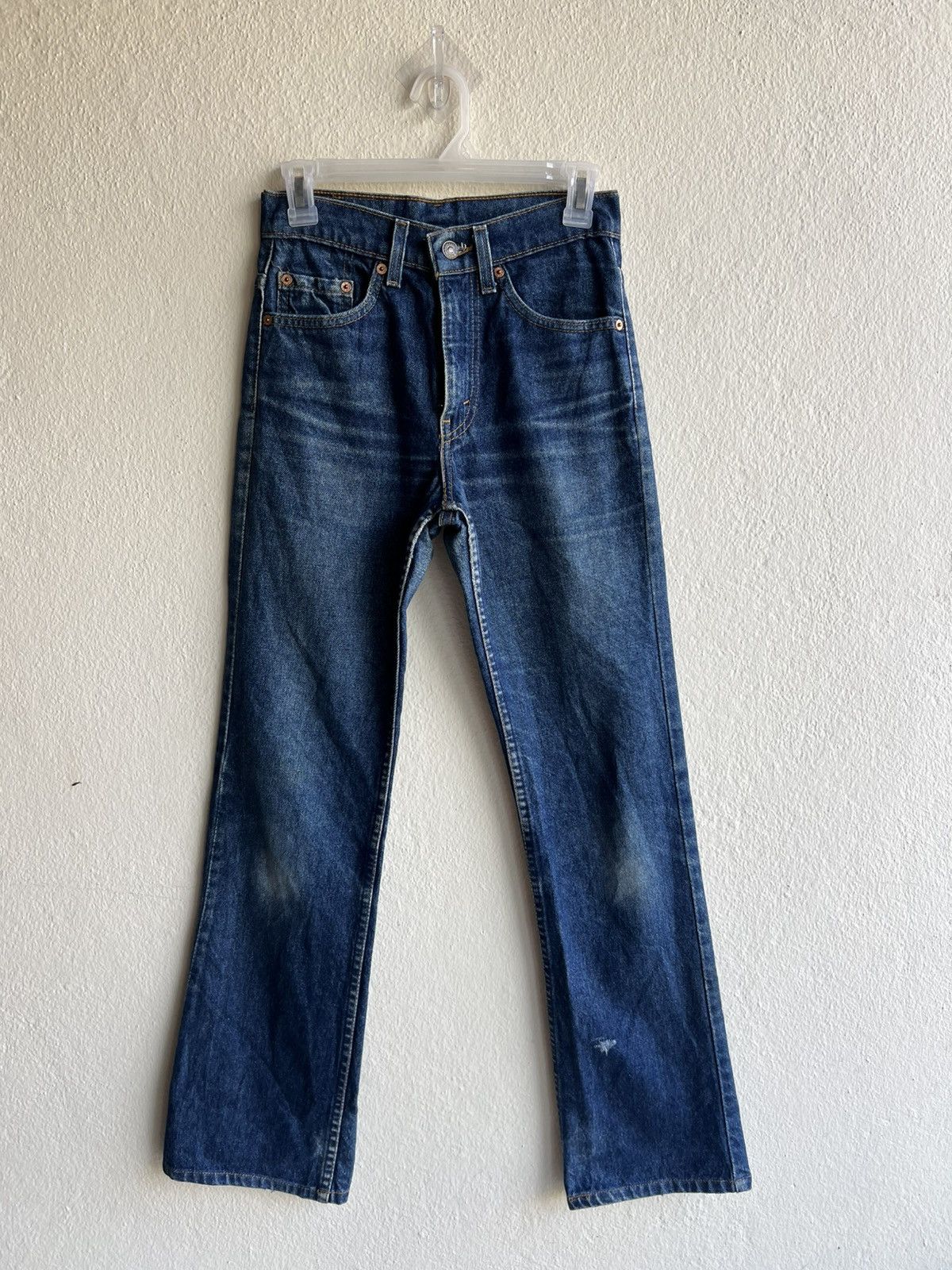 Levi's Vintage 1994 Levi’s 517 Distressed Denim Bootcut Jeans Size US 27 - 24 Thumbnail