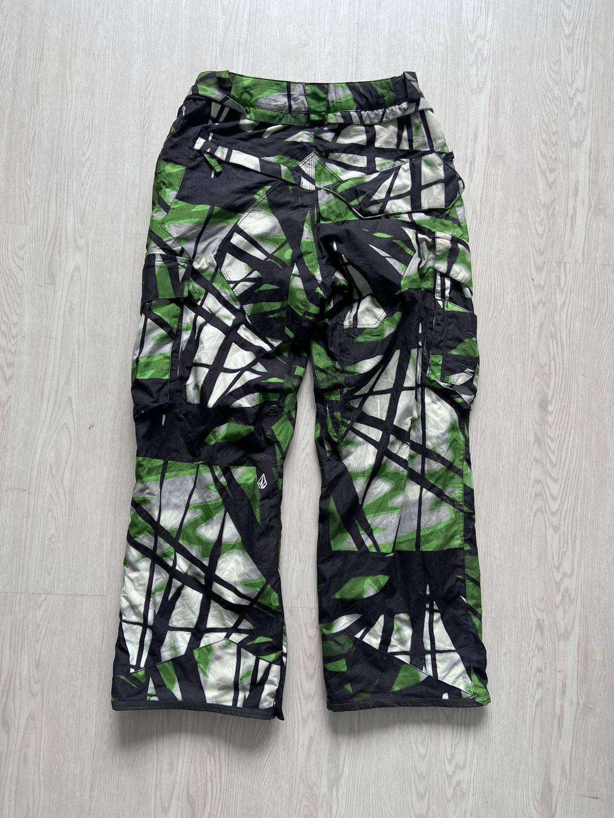 Volcom Vintage 1990’s Volcom Multizipper Baggy Cargo Pants Size US 32 / EU 48 - 4 Thumbnail