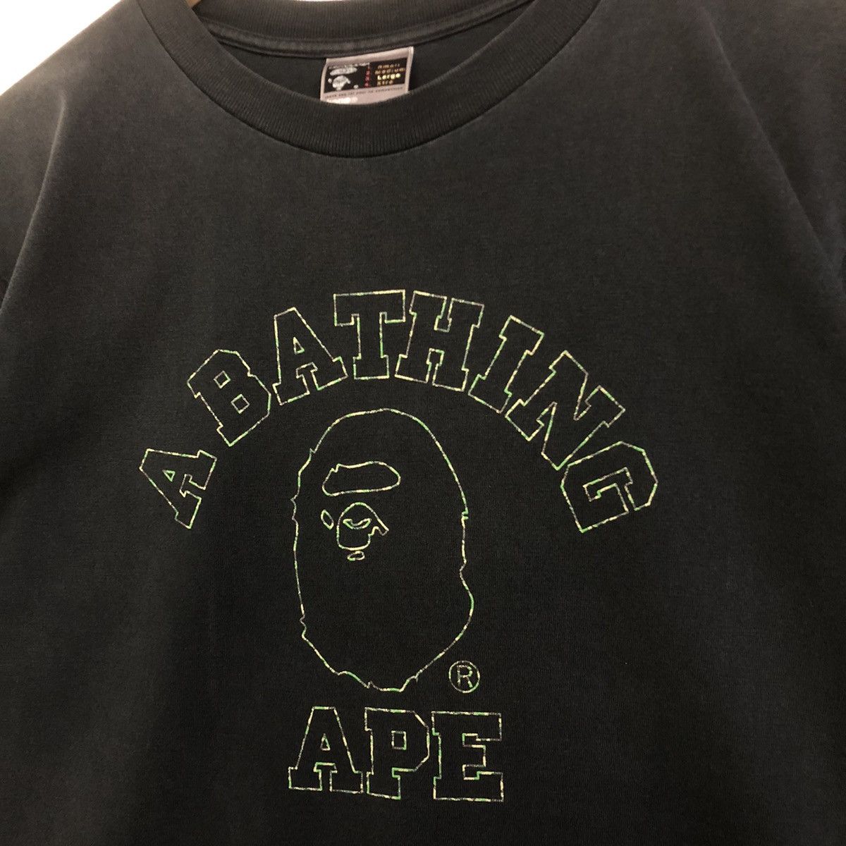 Bape A BATHING APE CAMOCOLLAGE Tshirt Size US L / EU 52-54 / 3 - 4 Thumbnail