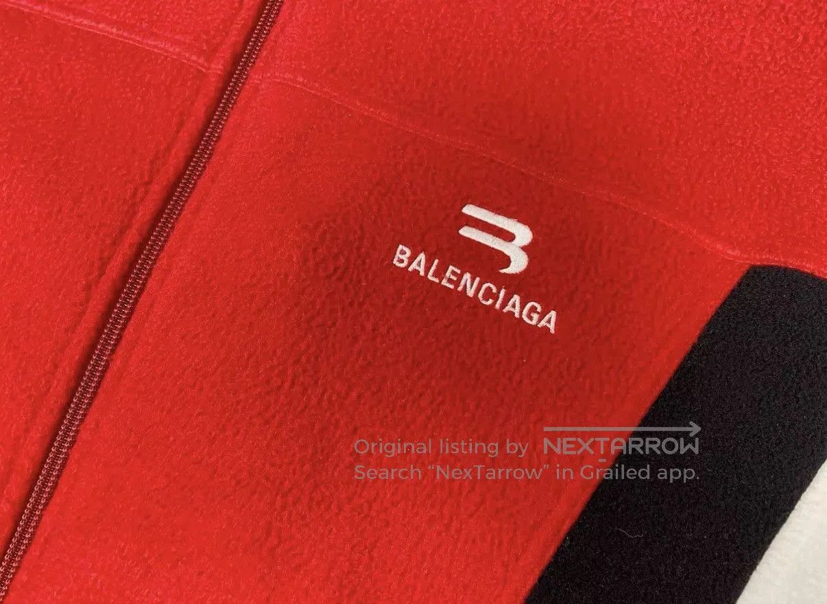 Balenciaga Red Colorblock Zip. Size US M / EU 48-50 / 2 - 5 Thumbnail