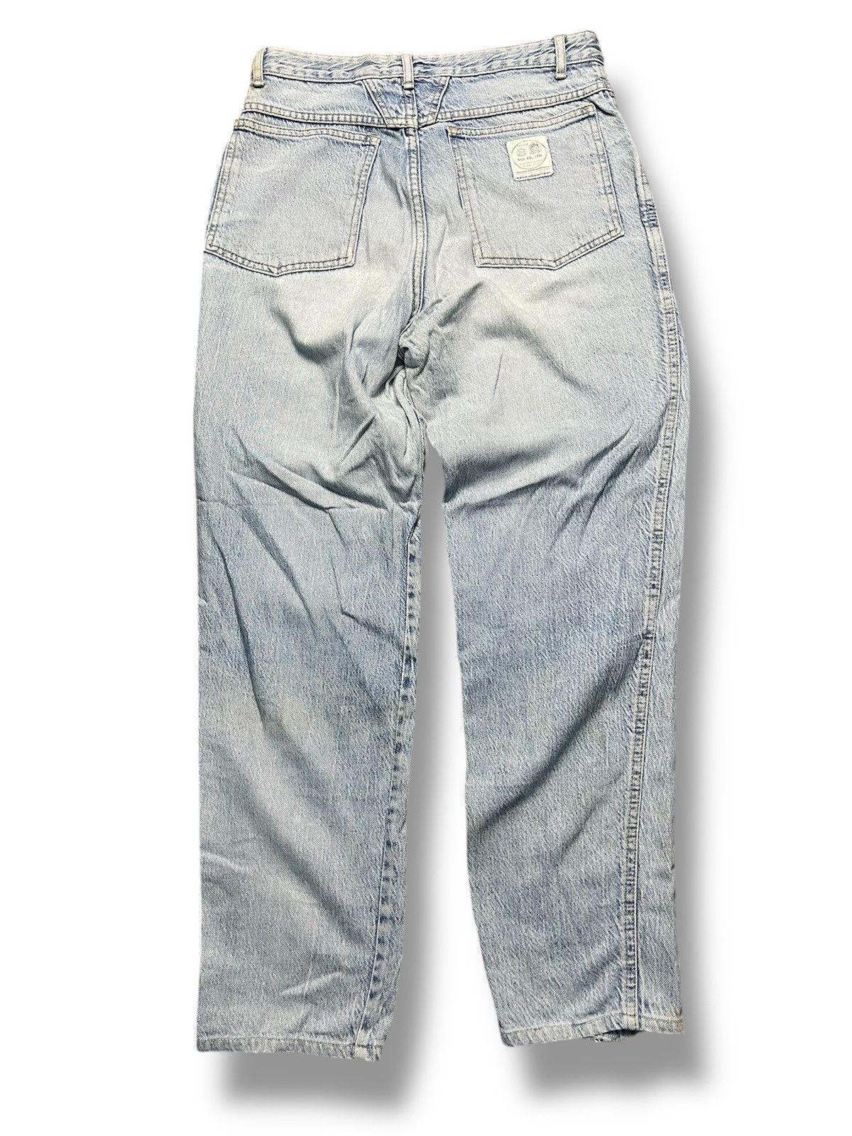 Le Grande Bleu (L.G.B.) DOT CO., LTD. Vintage Light Wash High-Waist Denim Jeans (41) Size US 29 - 2 Thumbnail