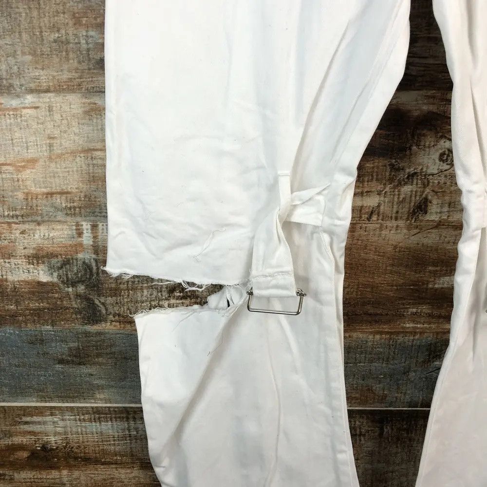 Japanese Brand D Super Lover Distressed ripped punk cargo Pants #A2485 Size US 28 / EU 44 - 20 Thumbnail