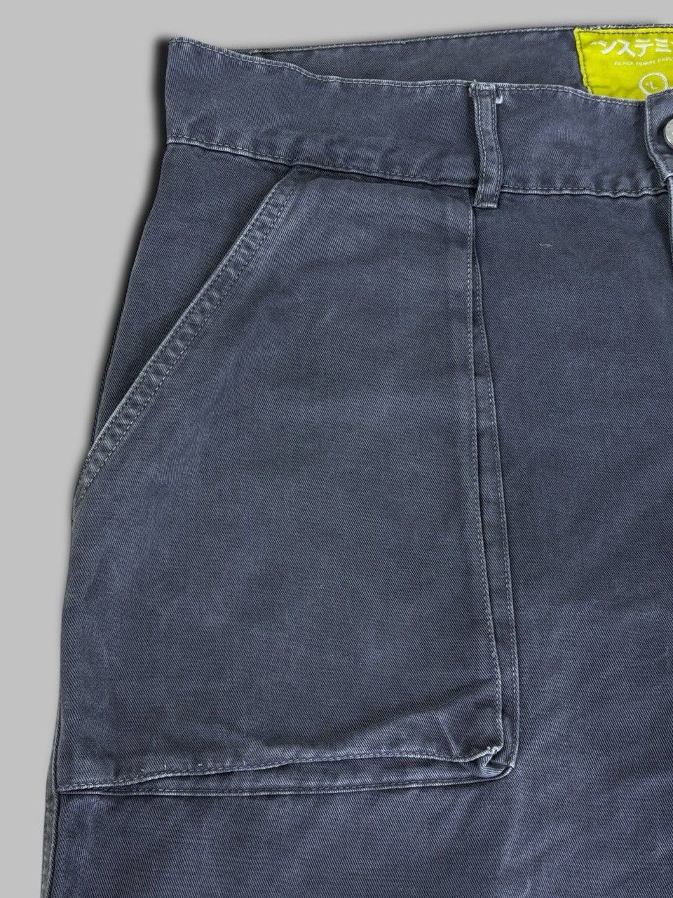 Systemic Systemic Cargo Pants Grey Women Stitching with flared fit Size US 34 / EU 50 - 11 Thumbnail